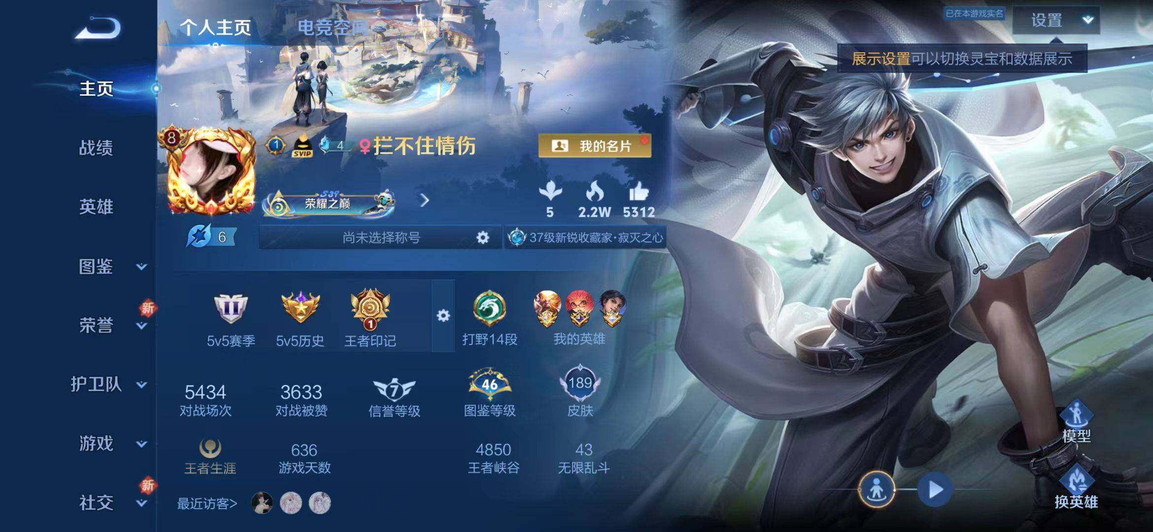 WZQM3385637王者荣耀账号详情图6