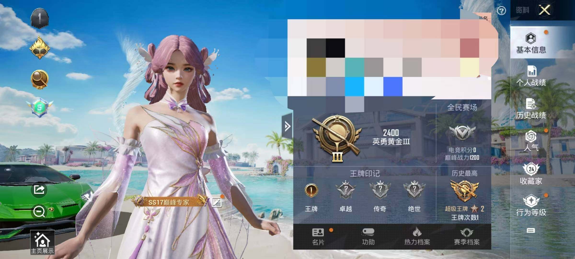 HPEY3282212和平精英账号详情图6 HPEY3282212和平精英账号详情图6