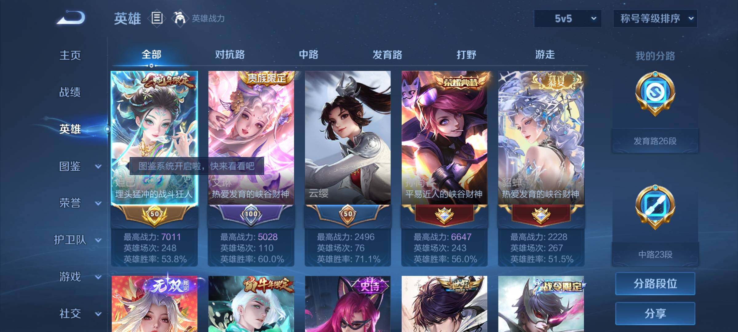 WZYXS3202580王者荣耀账号详情图3