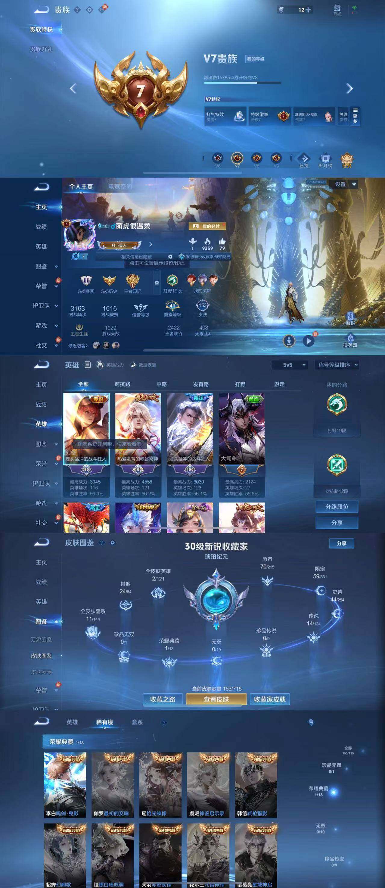 WZYXS3211796王者荣耀账号详情图2 WZYXS3211796王者荣耀账号详情图2
