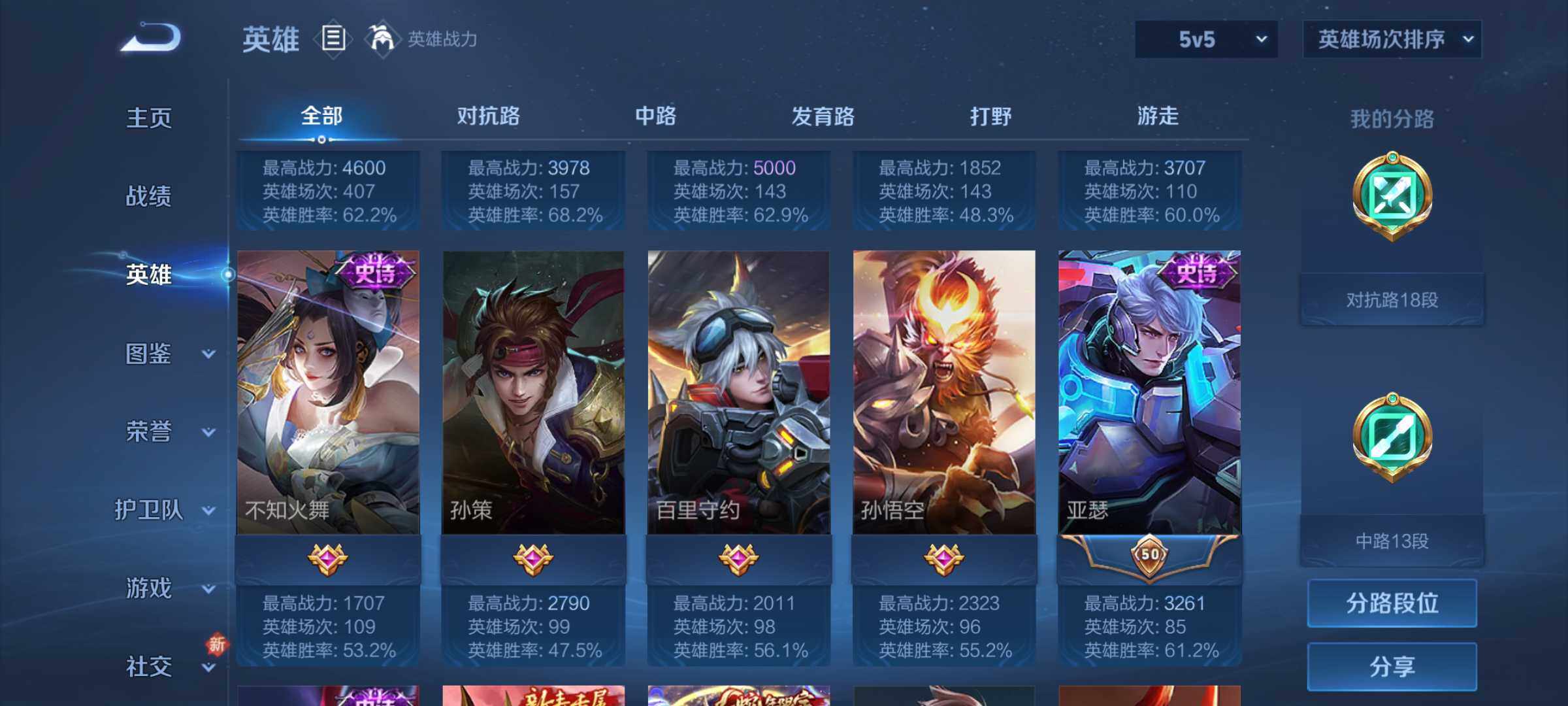 WZJM3201718王者荣耀账号详情图9 WZJM3201718王者荣耀账号详情图9