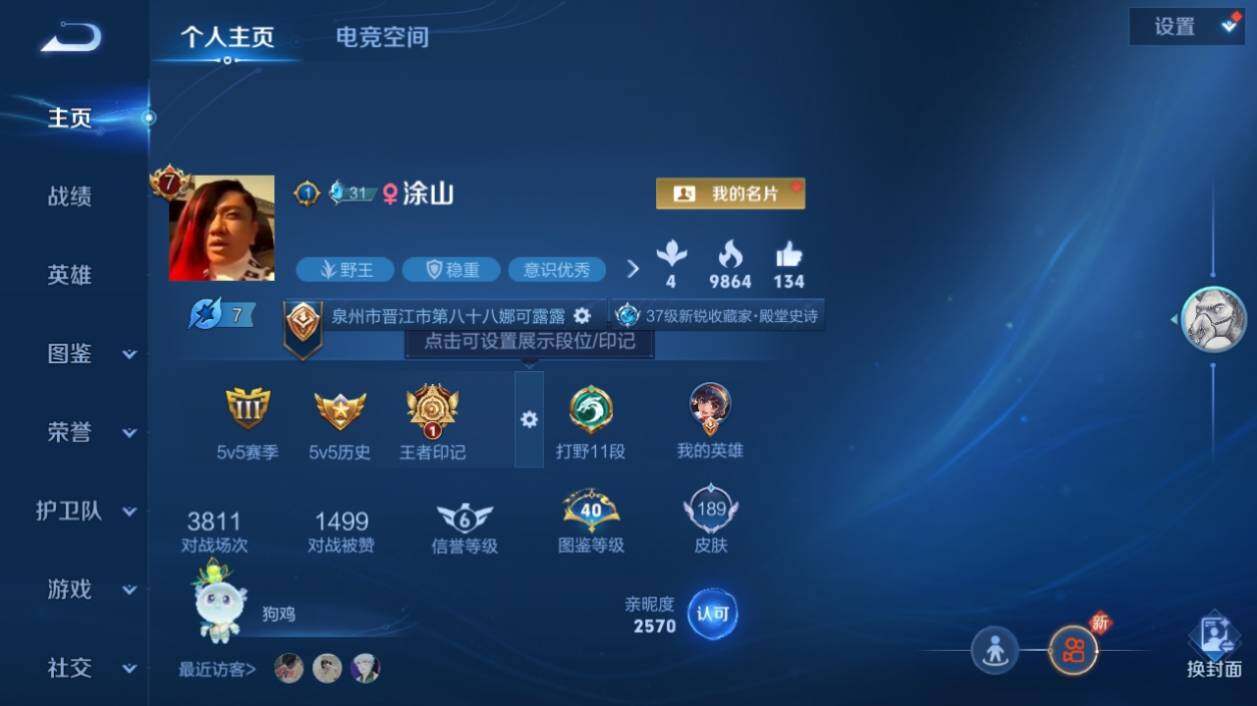 WZ033198260王者荣耀账号详情图6 WZ033198260王者荣耀账号详情图6