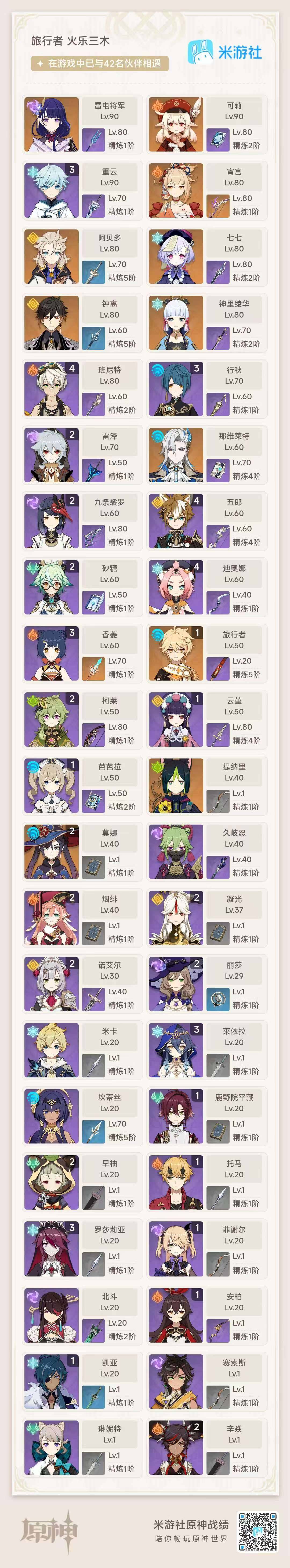 YSEY35838原神账号详情图3