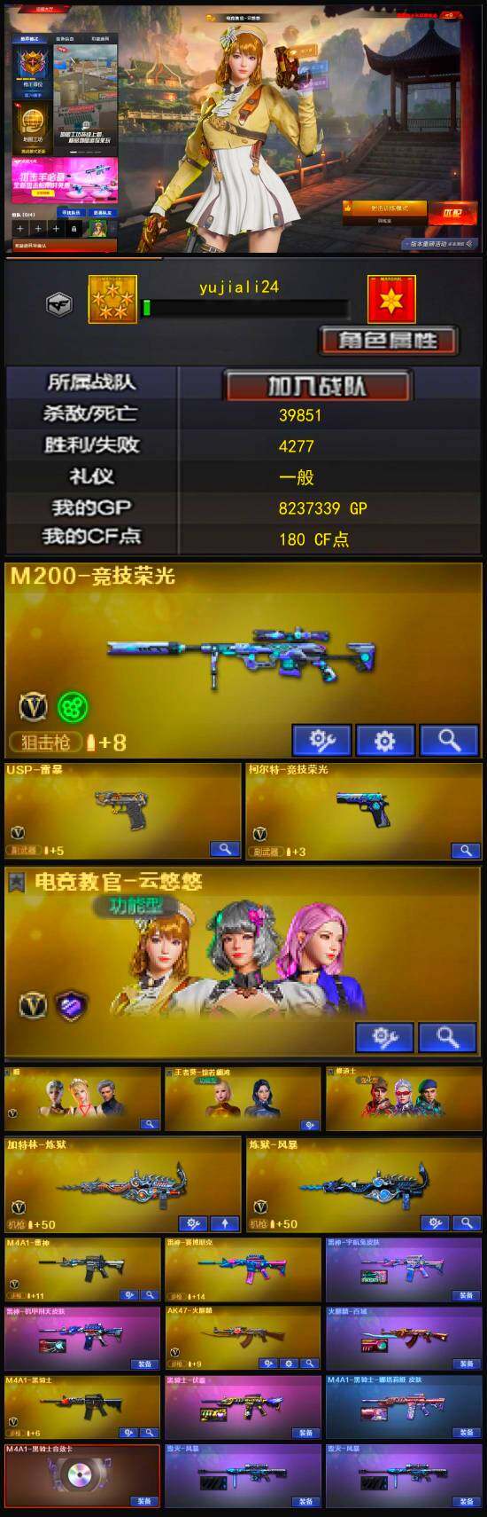 CFLX319972穿越火线账号详情图3 CFLX319972穿越火线账号详情图3