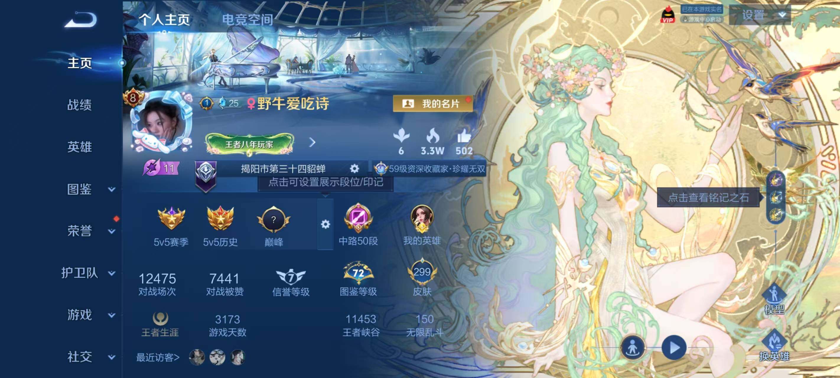 WZ033198011王者荣耀账号详情图8