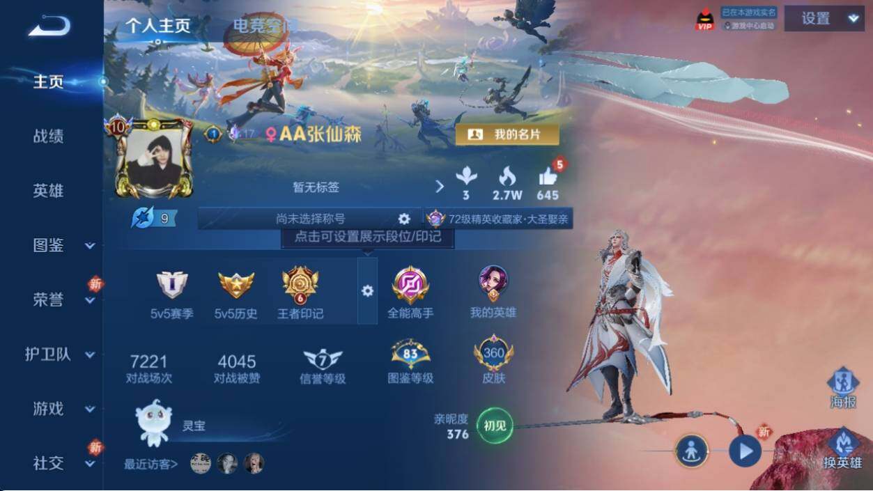 WZ033198037王者荣耀账号详情图8 WZ033198037王者荣耀账号详情图8