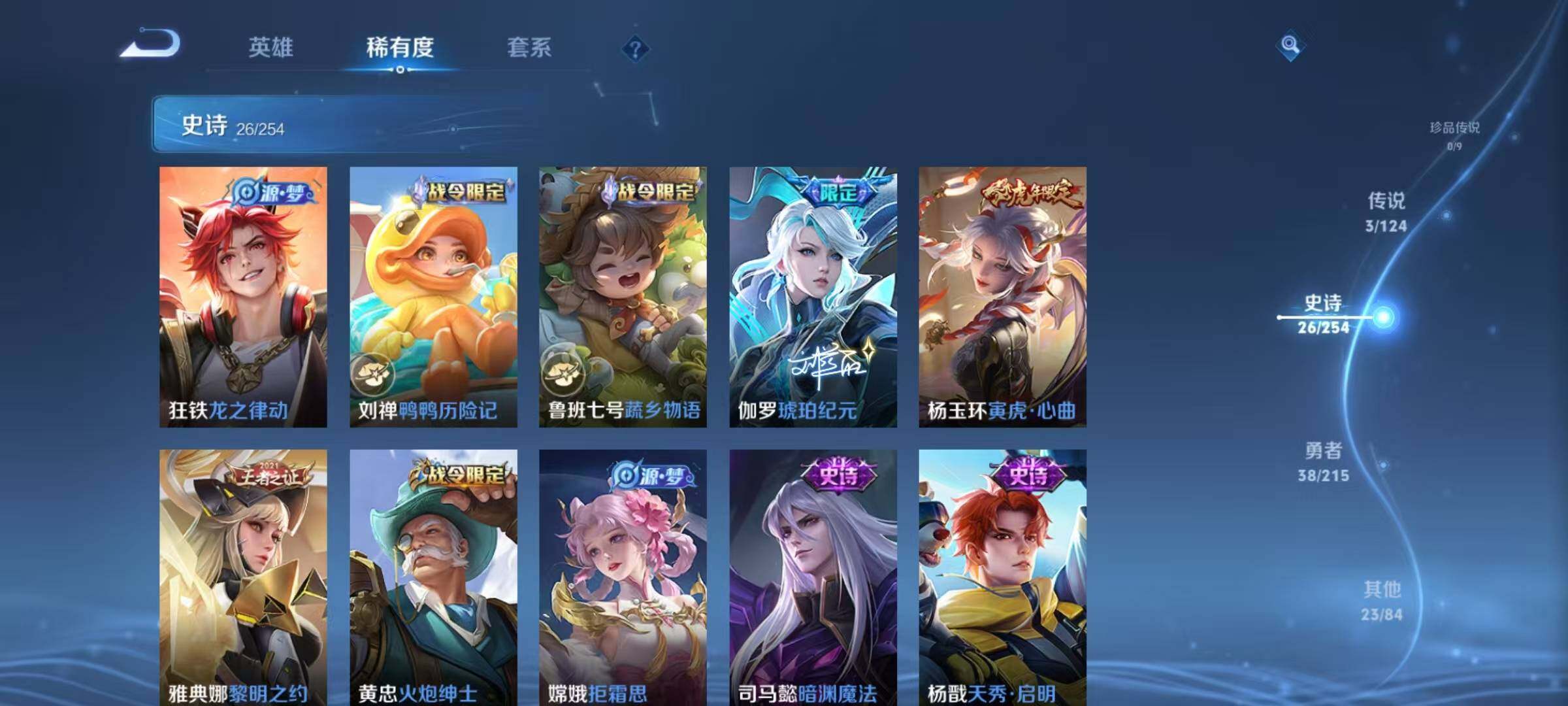WZJZ3203852王者荣耀账号详情图6 WZJZ3203852王者荣耀账号详情图6