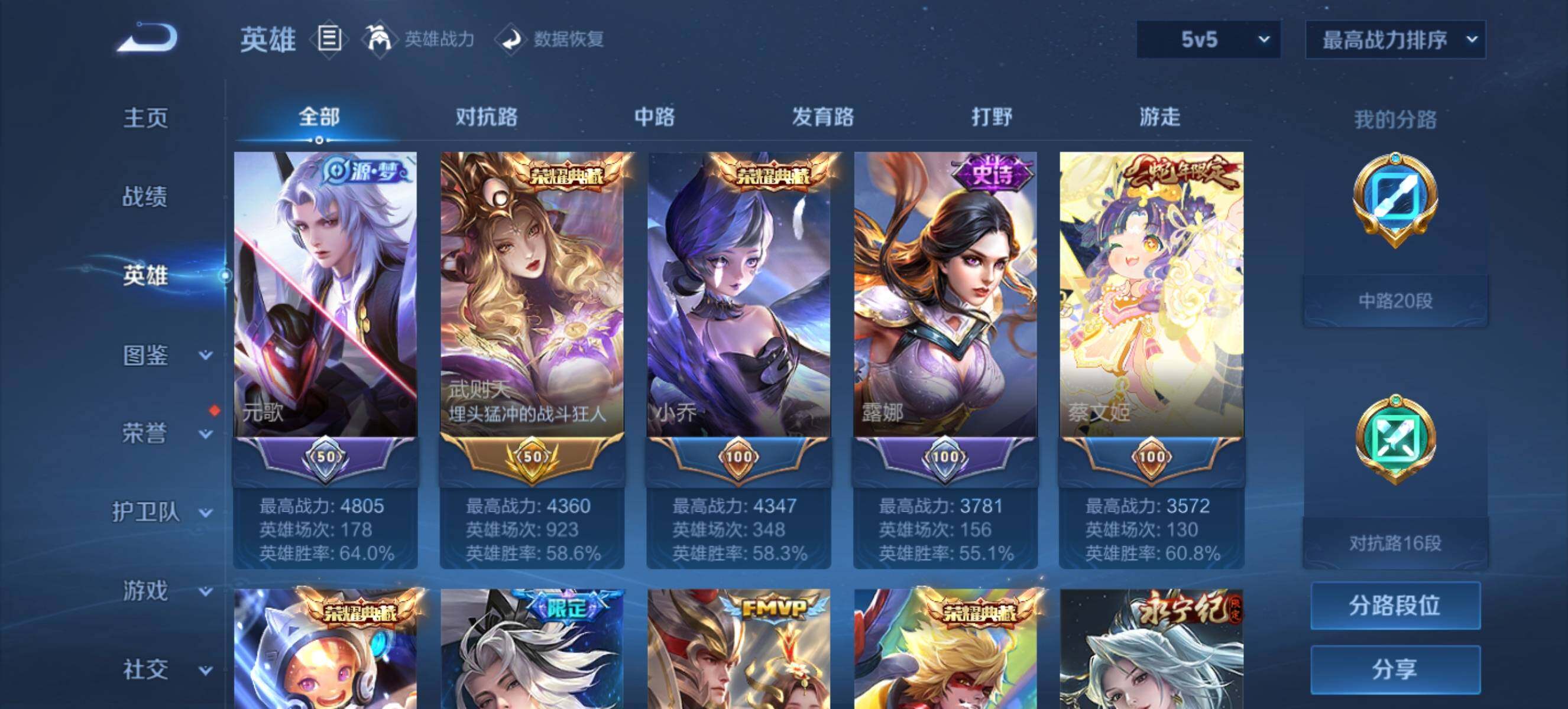 WZ033199090王者荣耀账号详情图13