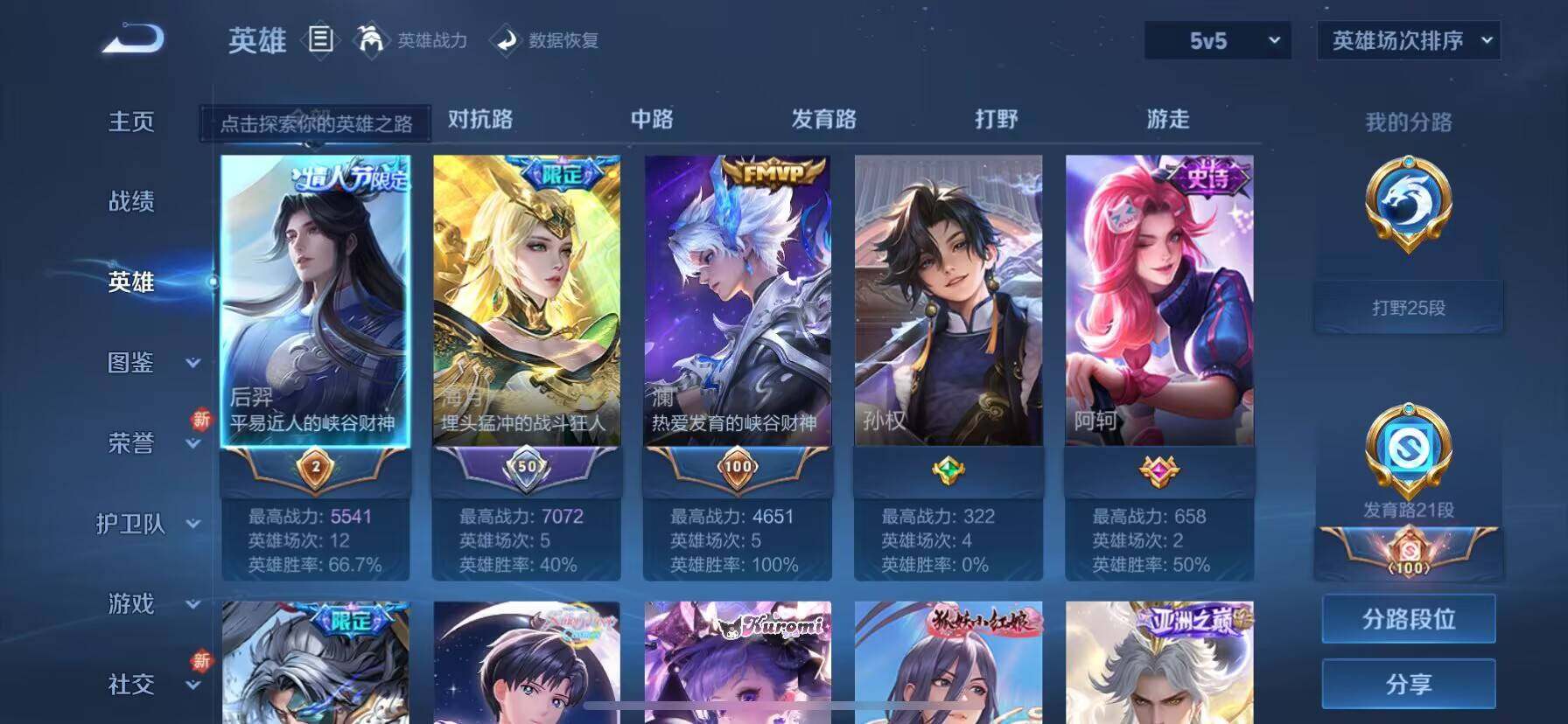 WZ033199075王者荣耀账号详情图14