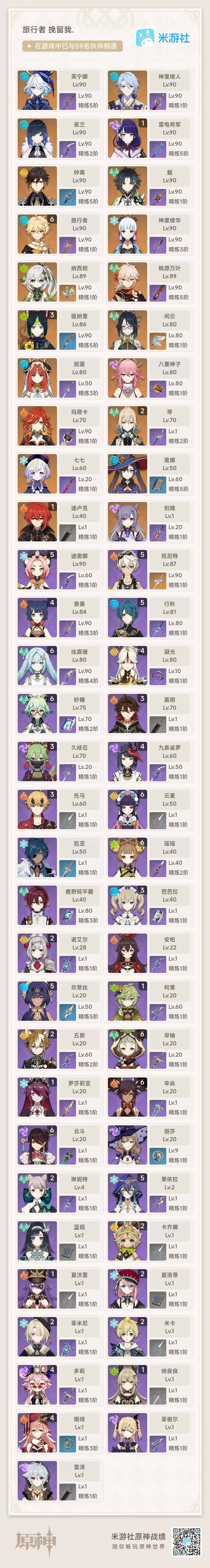 YSEY35869原神账号详情图10 YSEY35869原神账号详情图10
