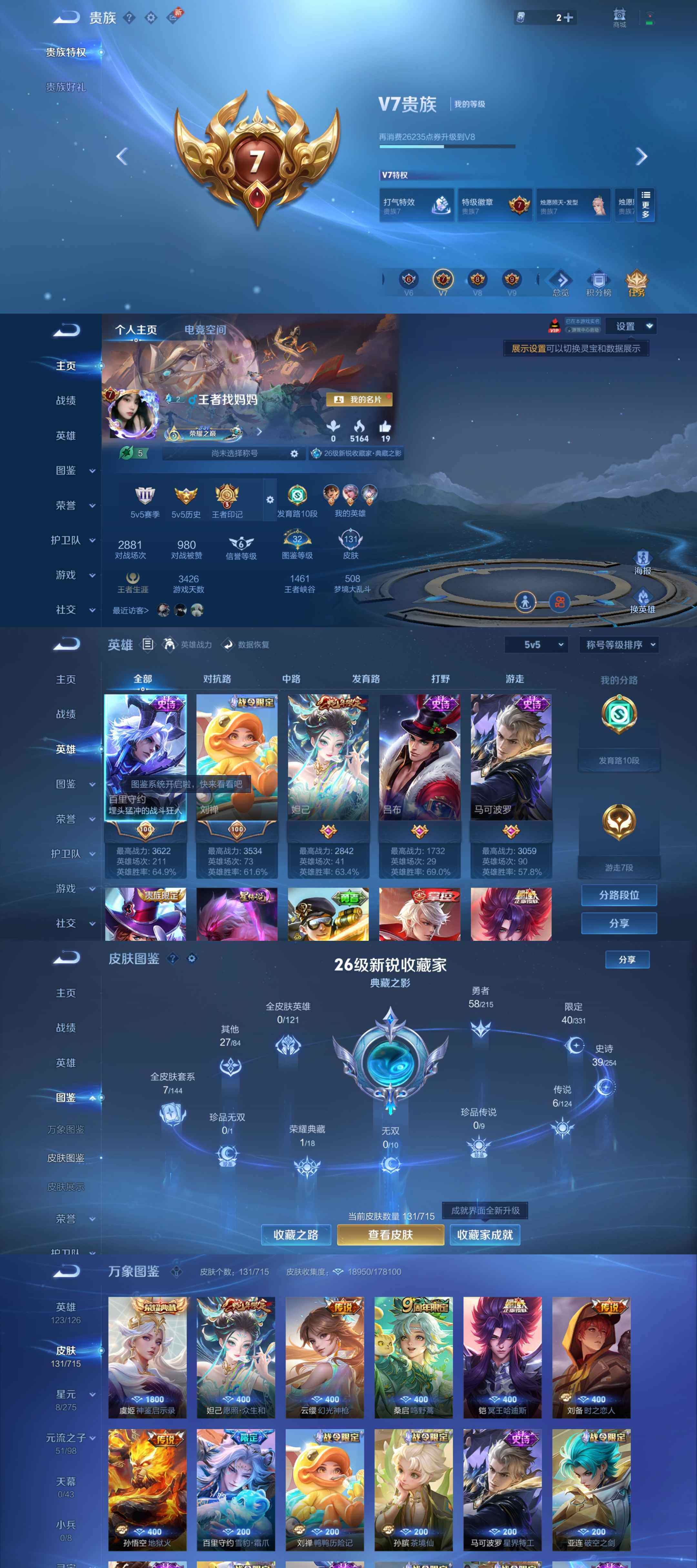 WZYXS3202356王者荣耀账号详情图2 WZYXS3202356王者荣耀账号详情图2