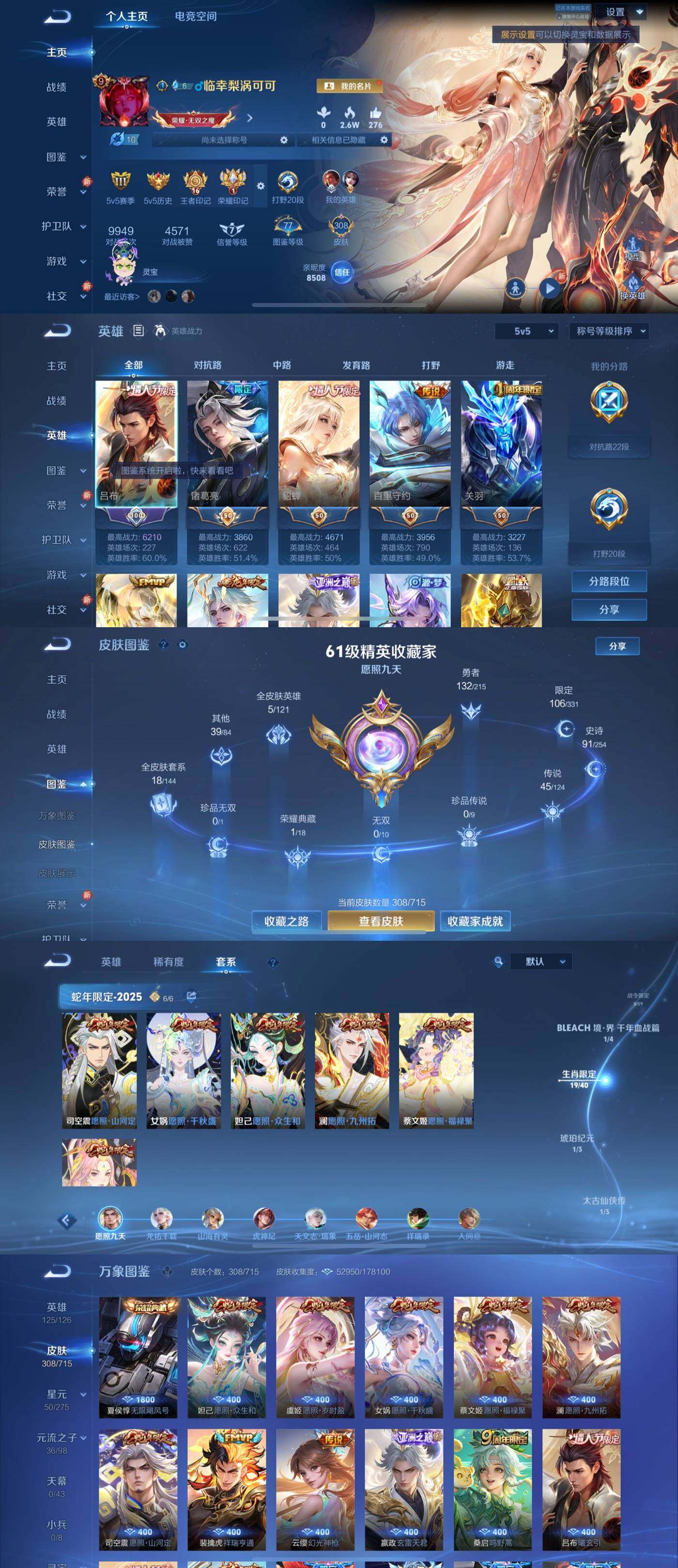 WZYXS3202358王者荣耀账号详情图2 WZYXS3202358王者荣耀账号详情图2