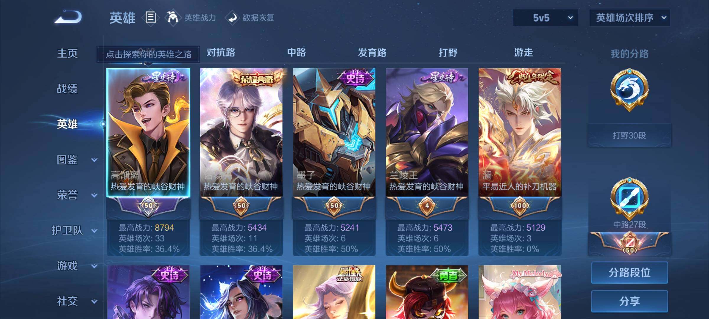 WZEY3199924王者荣耀账号详情图6 WZEY3199924王者荣耀账号详情图6