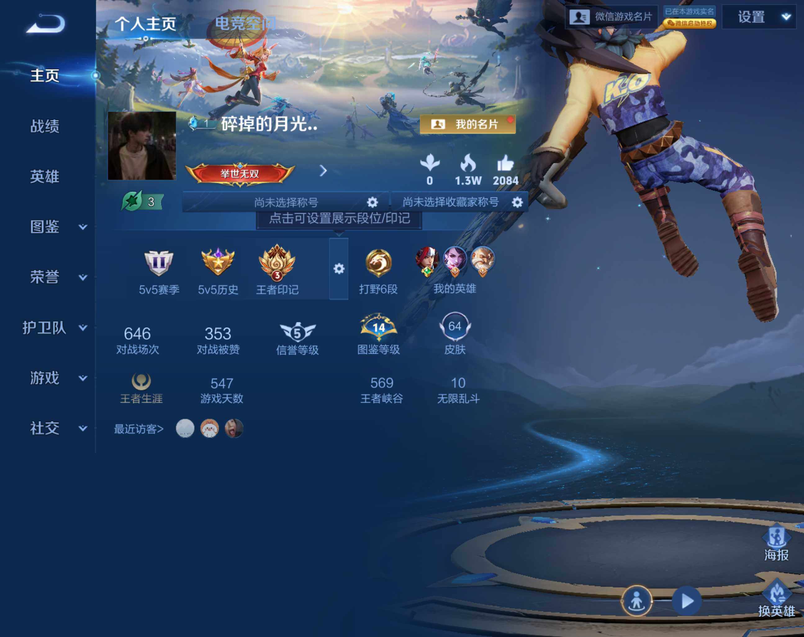 WZHJJ3199663王者荣耀账号详情图8