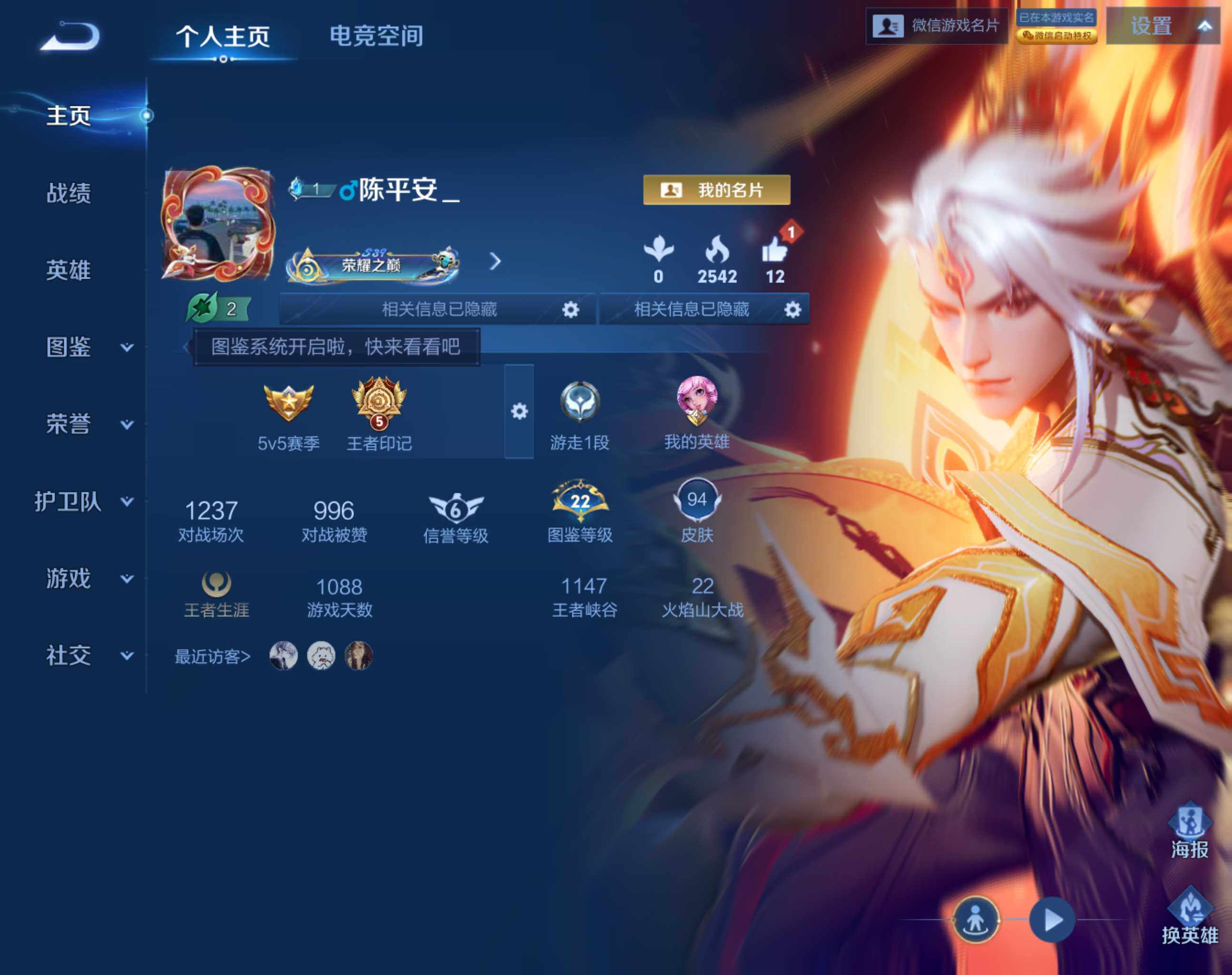 WZHJJ3207102王者荣耀账号详情图8 WZHJJ3207102王者荣耀账号详情图8