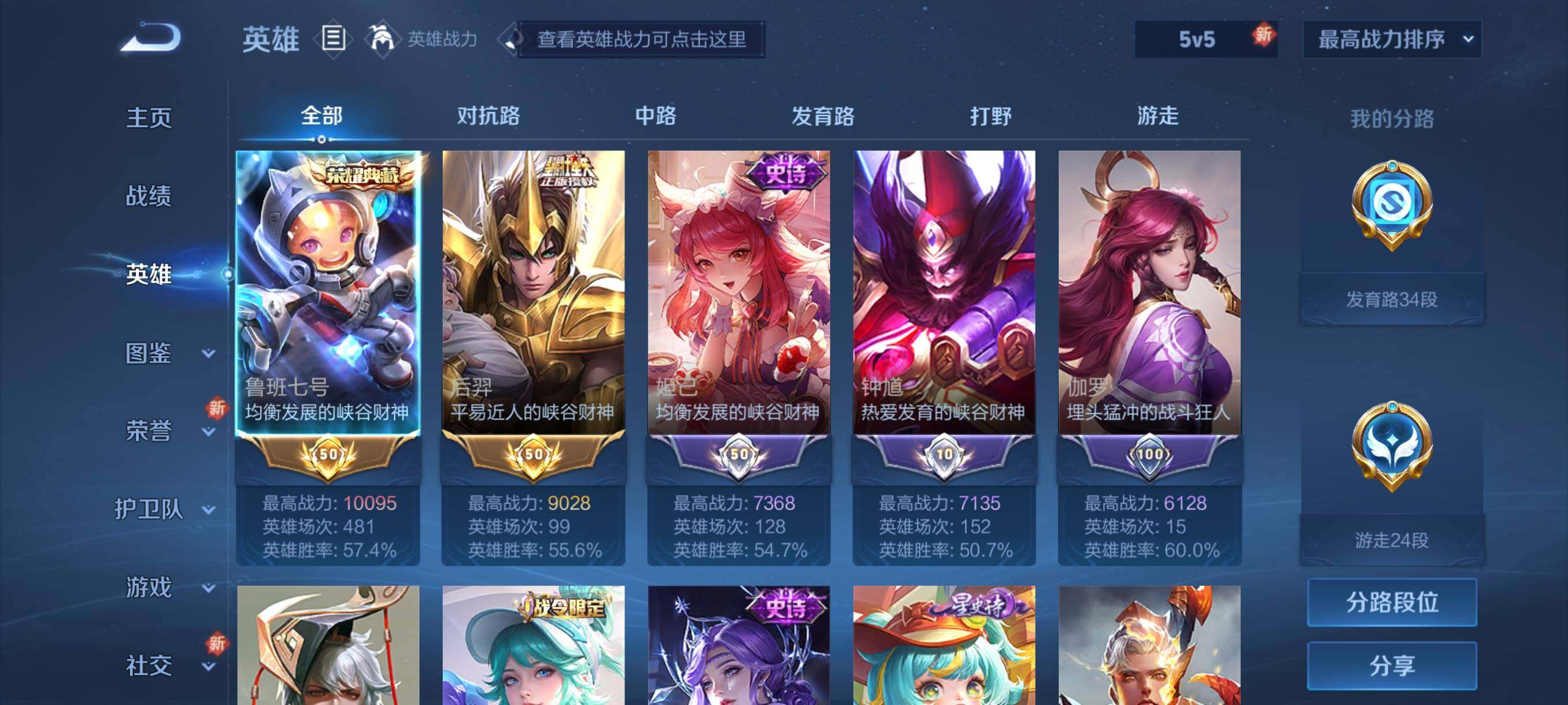 WZHJJ3199731王者荣耀账号详情图2 WZHJJ3199731王者荣耀账号详情图2