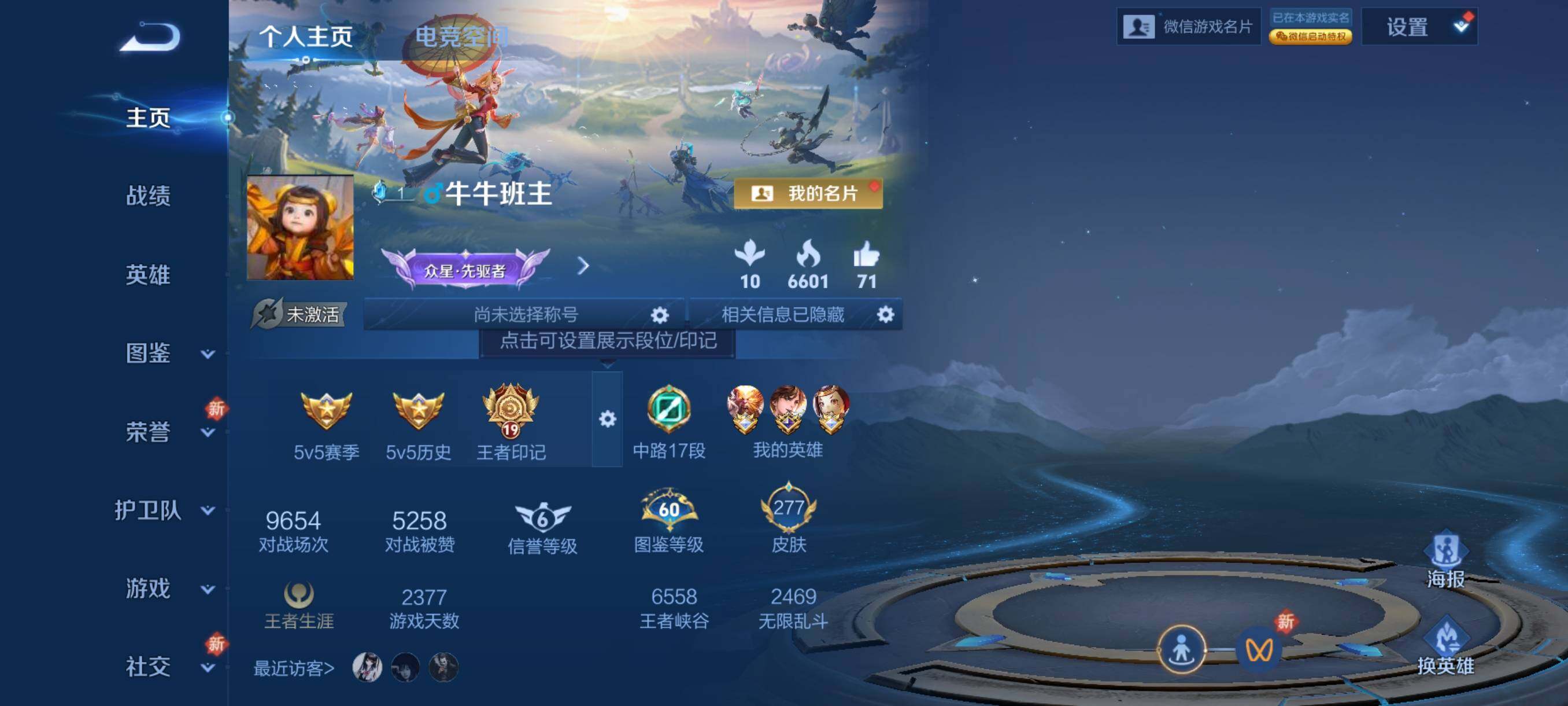 WZHJJ3207075王者荣耀账号详情图8