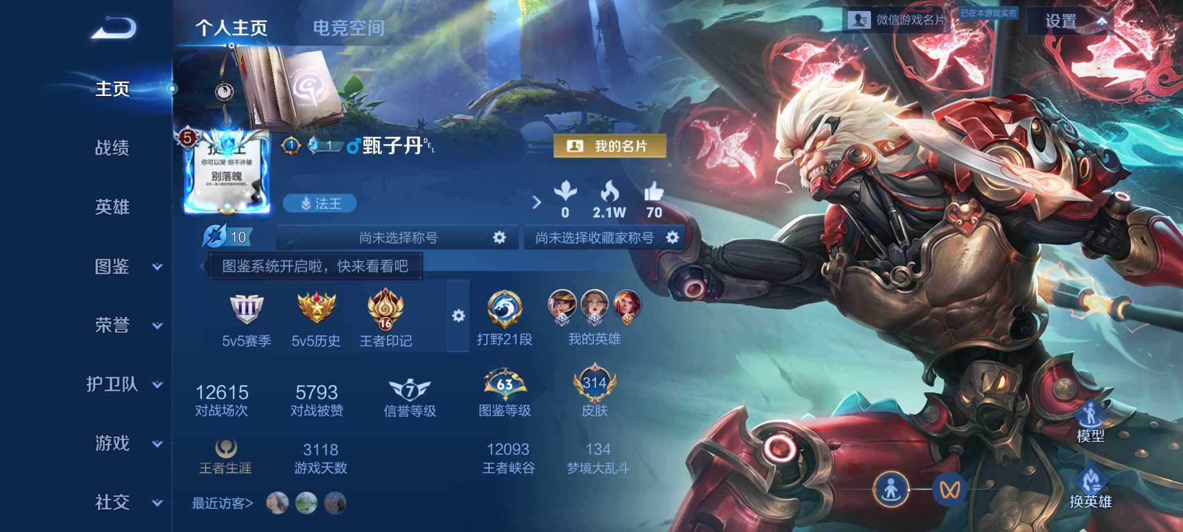 WZHJJ3199788王者荣耀账号详情图8 WZHJJ3199788王者荣耀账号详情图8