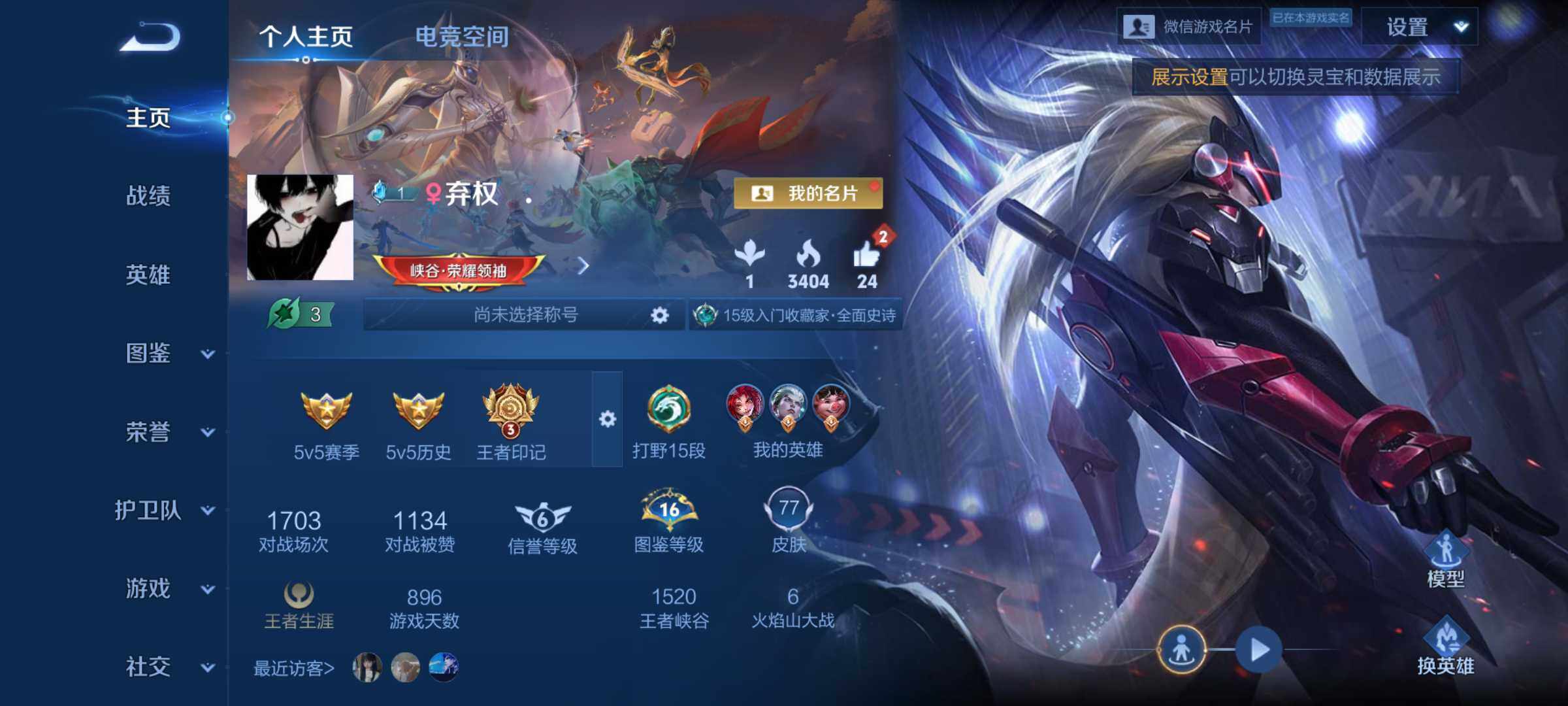 WZHJJ3207035王者荣耀账号详情图8