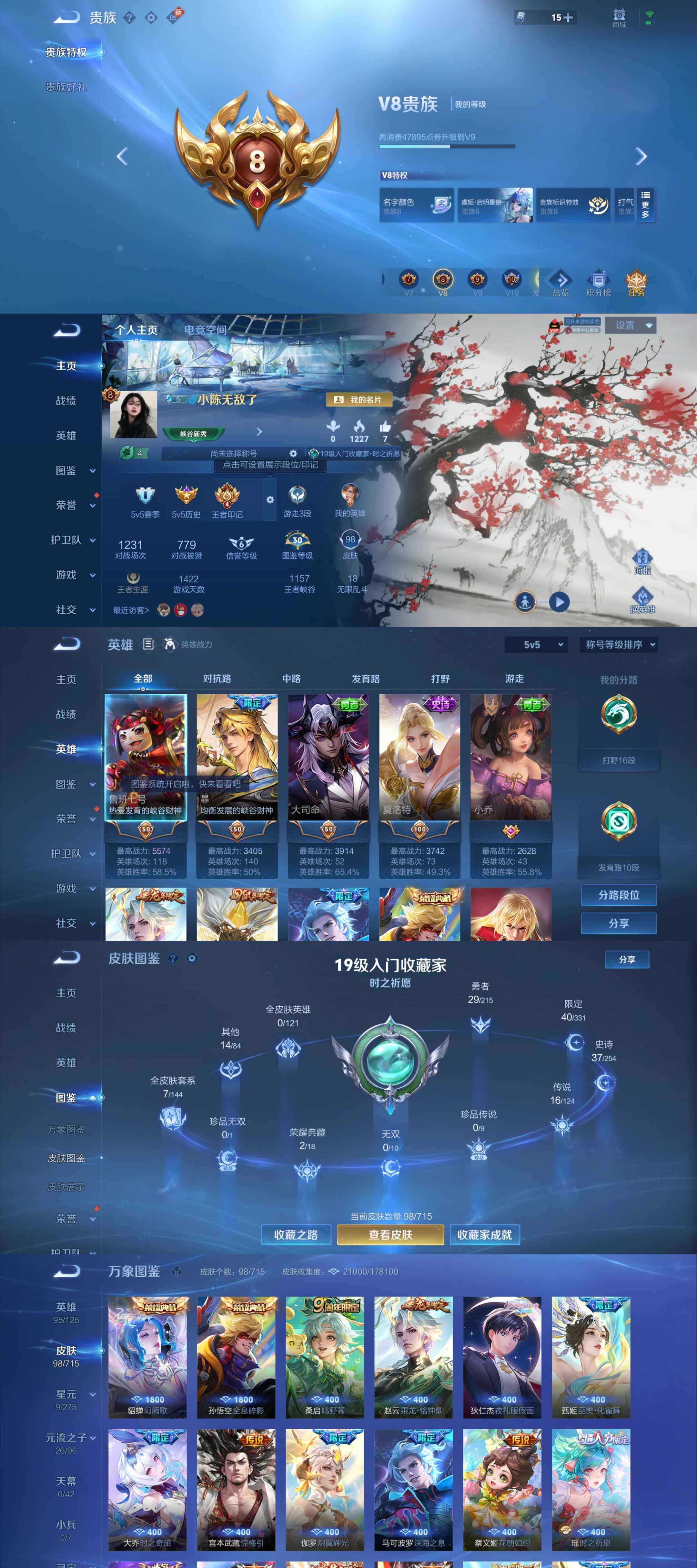 WZYXS3202446王者荣耀账号详情图2 WZYXS3202446王者荣耀账号详情图2