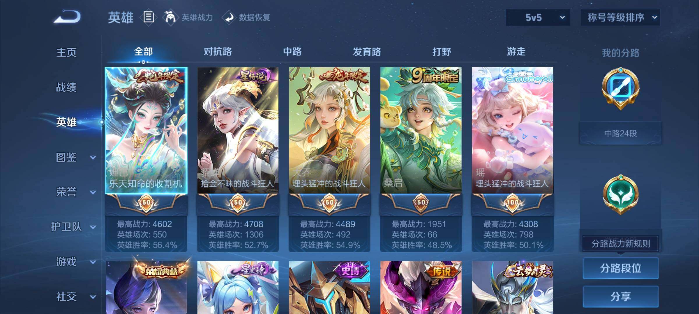 WZYXS3204701王者荣耀账号详情图3 WZYXS3204701王者荣耀账号详情图3