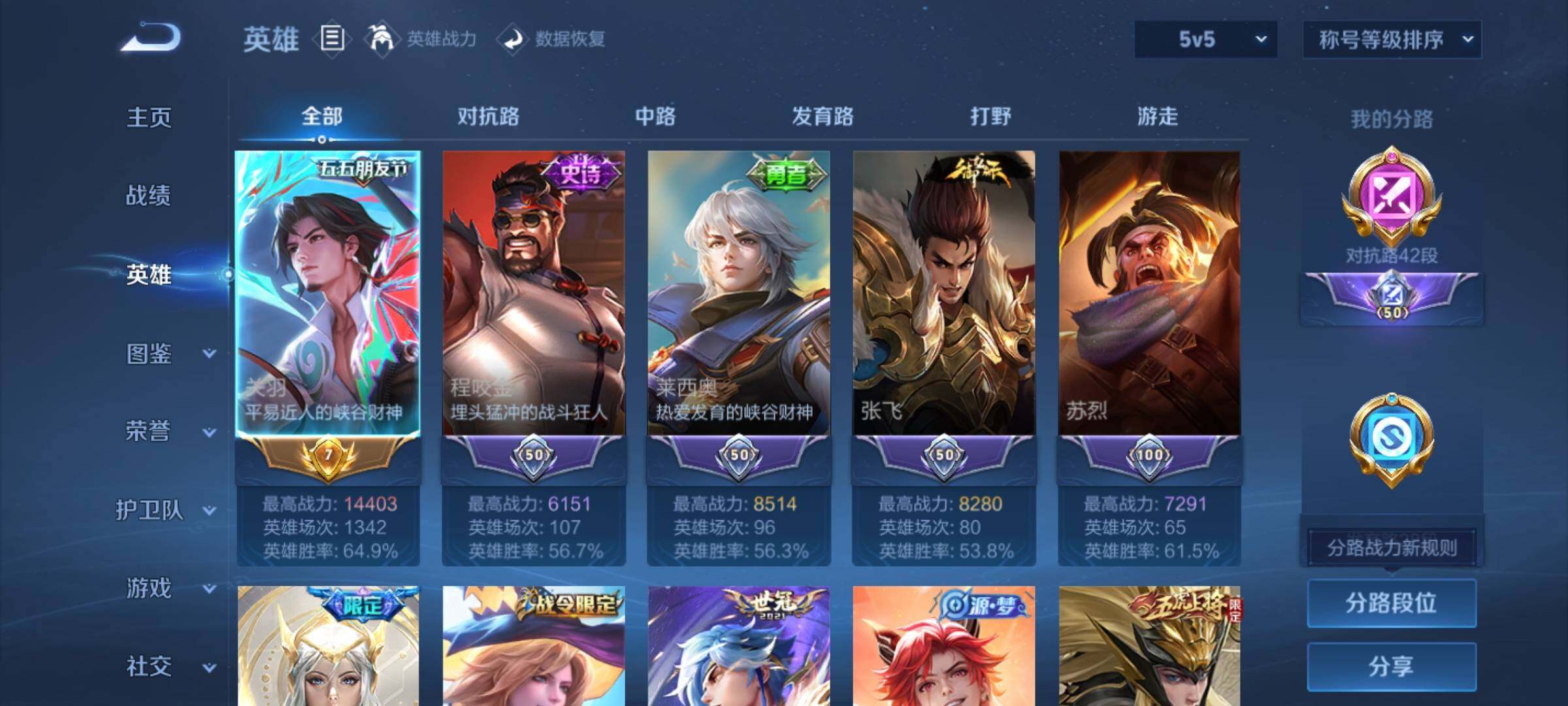 WZYXS3205620王者荣耀账号详情图3 WZYXS3205620王者荣耀账号详情图3