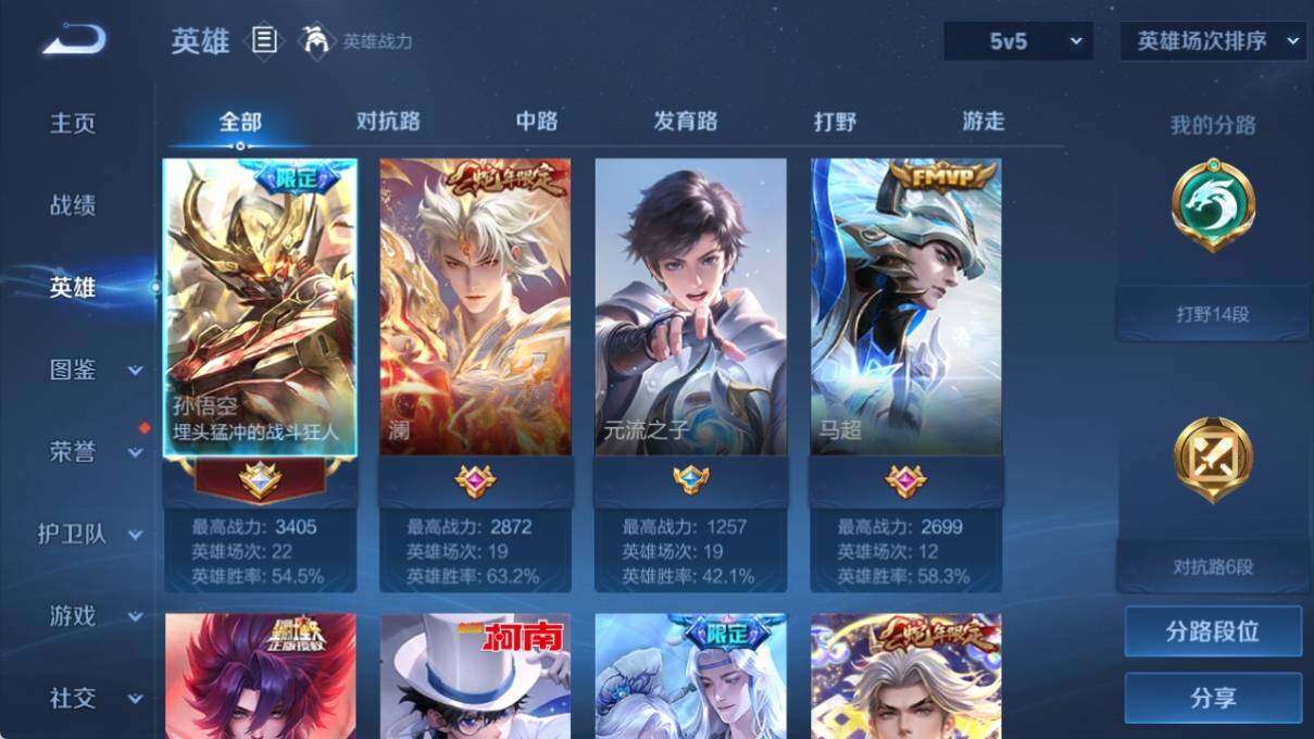 WZ033202122王者荣耀账号详情图6