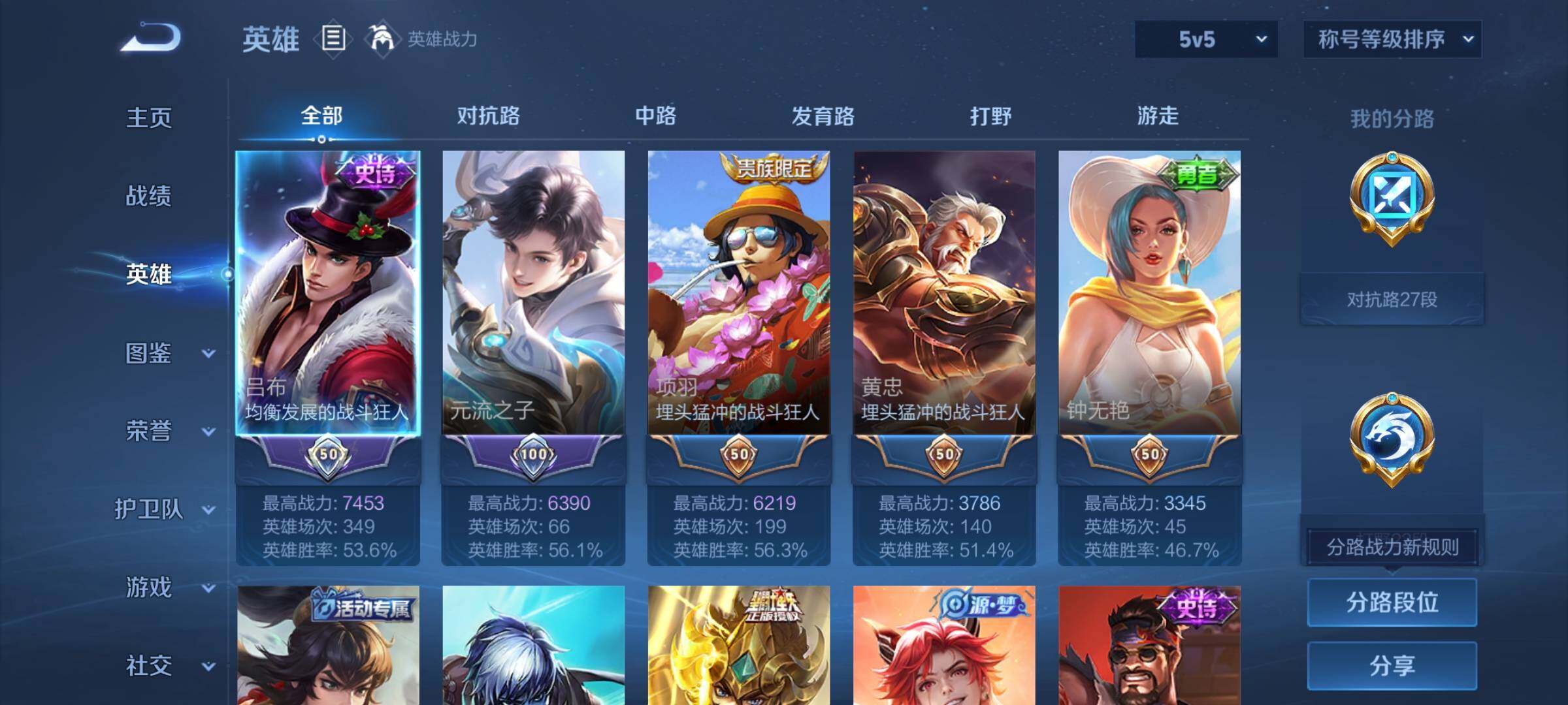 WZYXS3205672王者荣耀账号详情图3