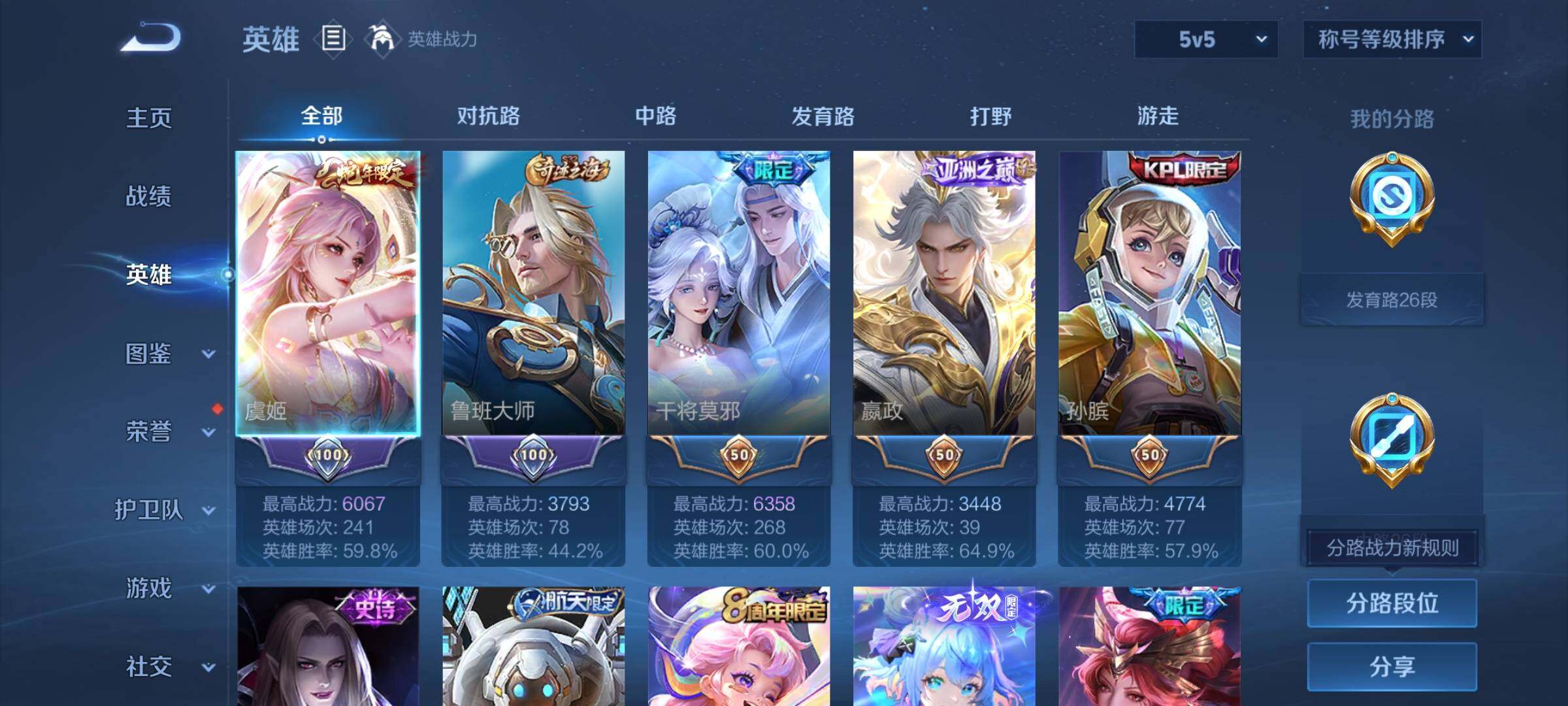 WZYXS3205722王者荣耀账号详情图3