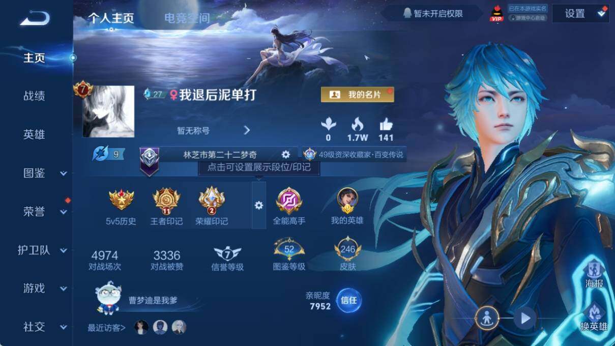 WZ033204315王者荣耀账号详情图6 WZ033204315王者荣耀账号详情图6