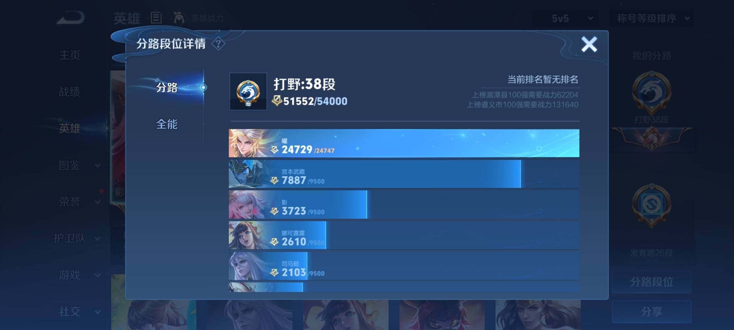 WZYXS3202533王者荣耀账号详情图4 WZYXS3202533王者荣耀账号详情图4