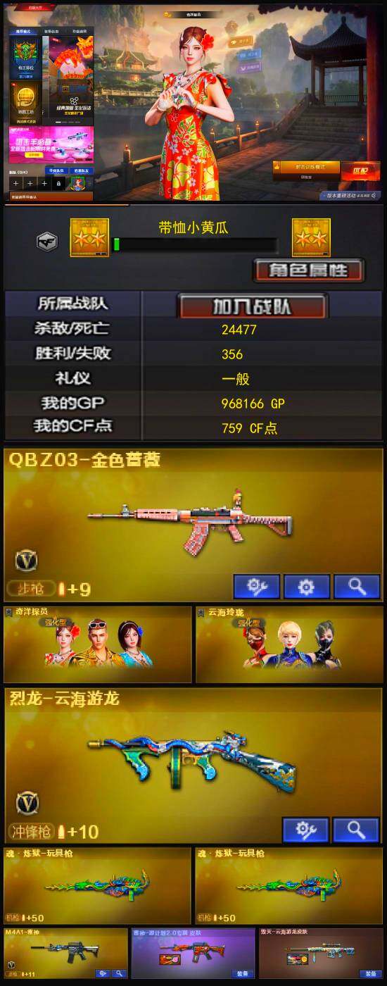 CFLX320152穿越火线账号详情图2 CFLX320152穿越火线账号详情图2