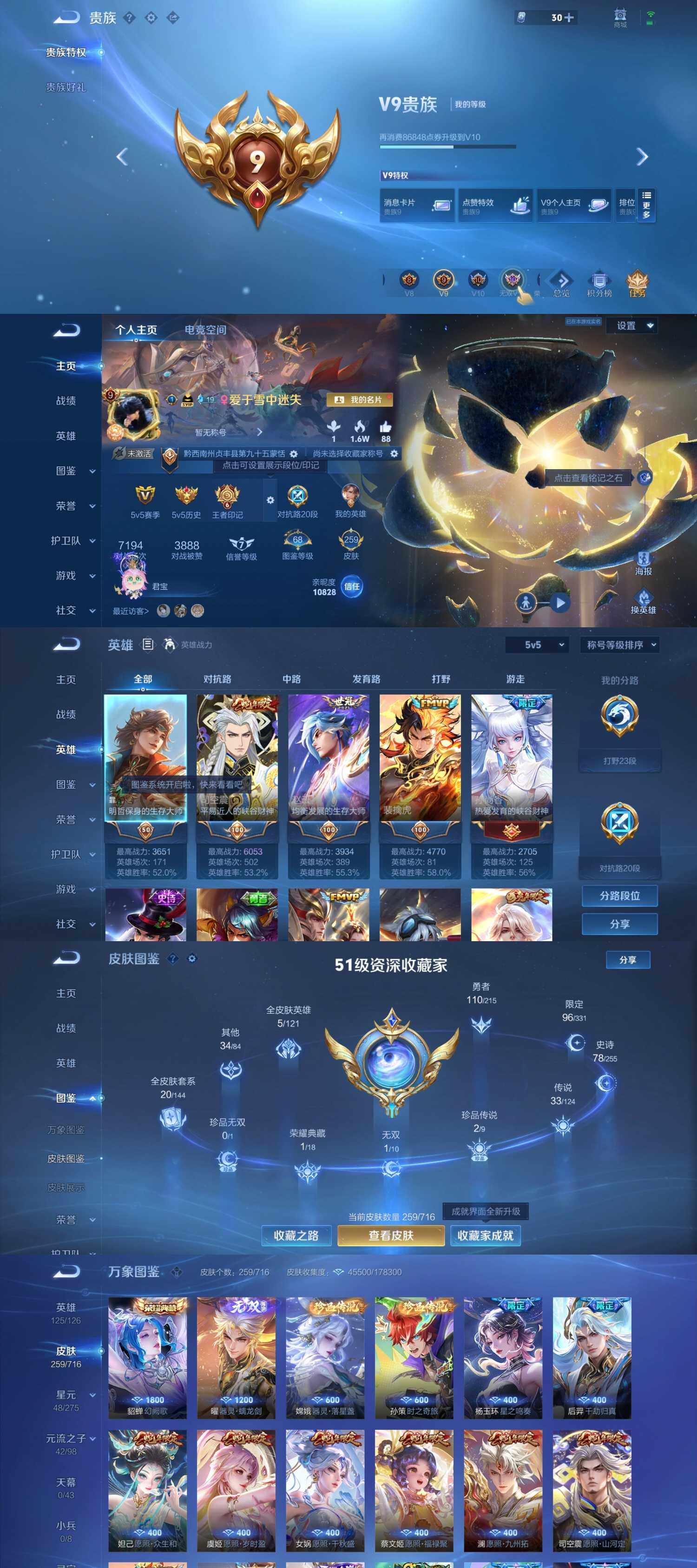 WZYXS3202544王者荣耀账号详情图2 WZYXS3202544王者荣耀账号详情图2