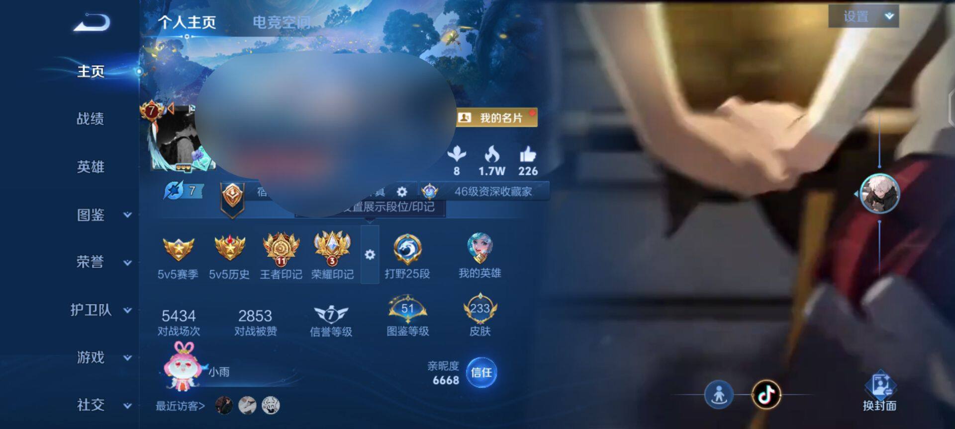 WZEY3201084王者荣耀账号详情图5 WZEY3201084王者荣耀账号详情图5