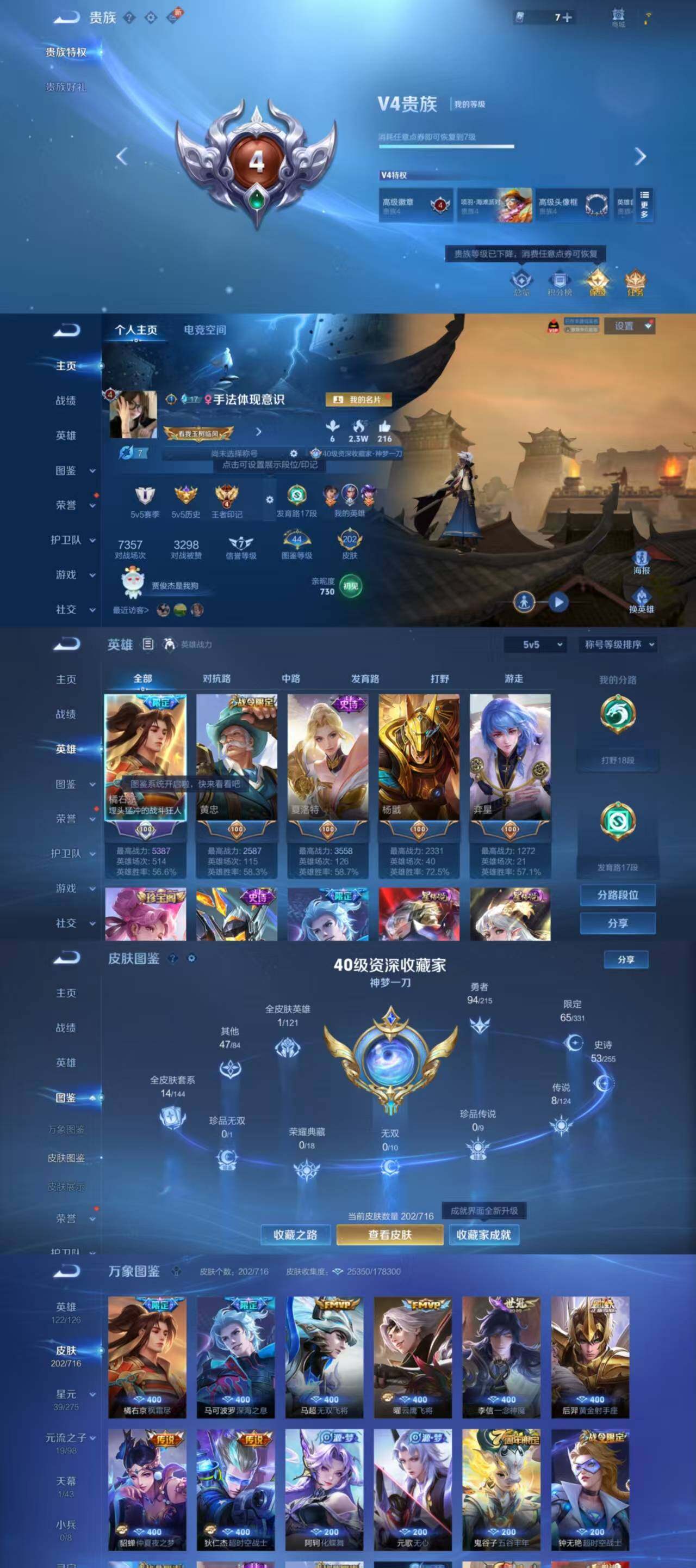 WZYXS3211793王者荣耀账号详情图2 WZYXS3211793王者荣耀账号详情图2