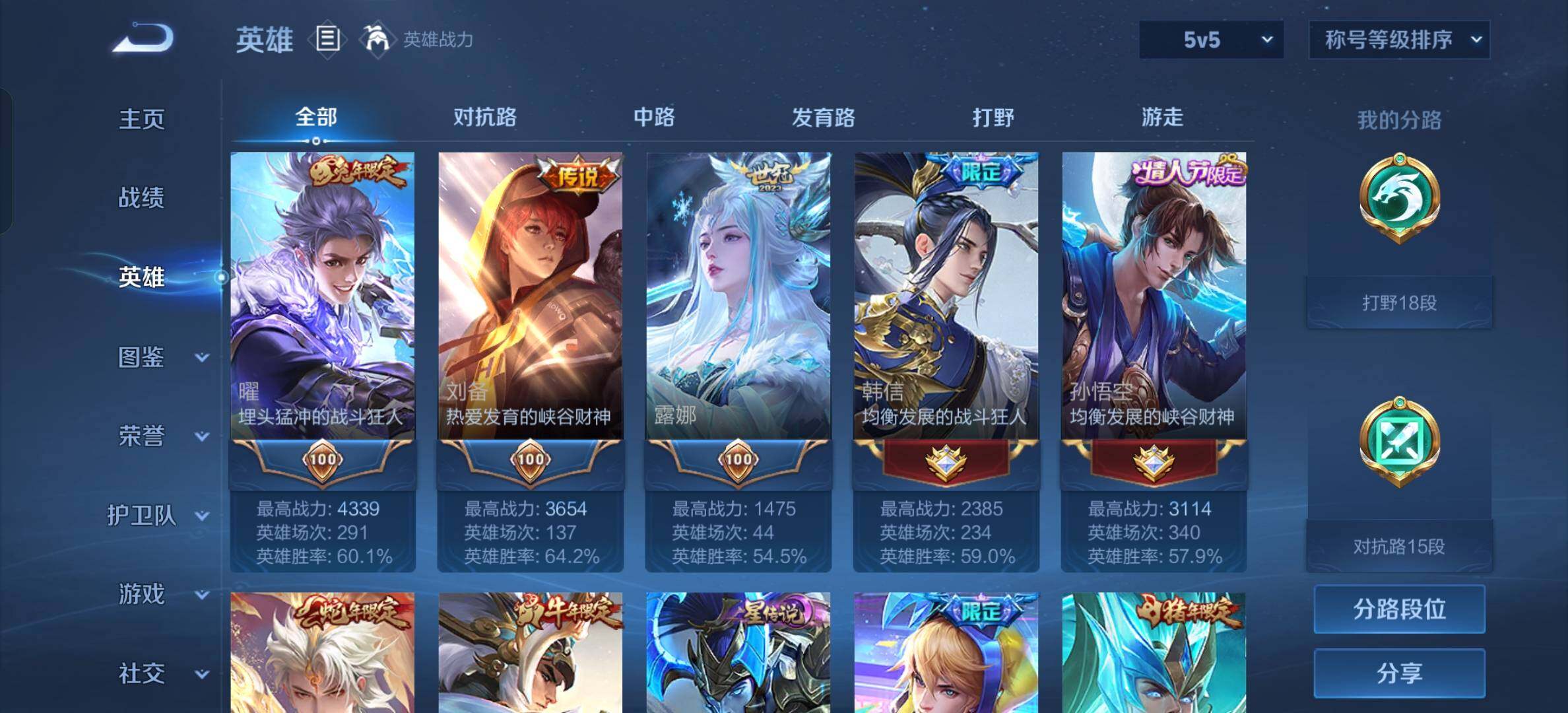 WZCMY3250925王者荣耀账号详情图4 WZCMY3250925王者荣耀账号详情图4