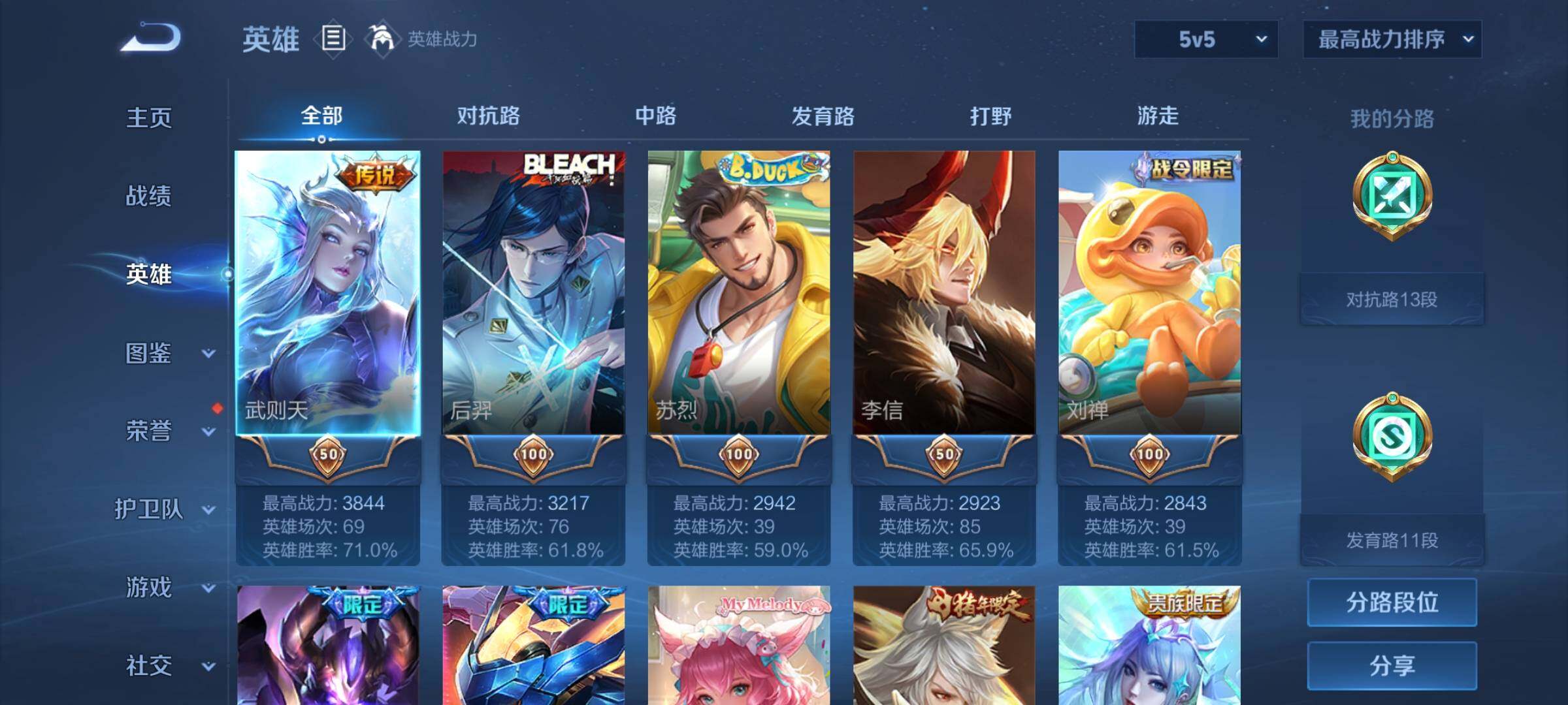 WZYXS3203236王者荣耀账号详情图3 WZYXS3203236王者荣耀账号详情图3