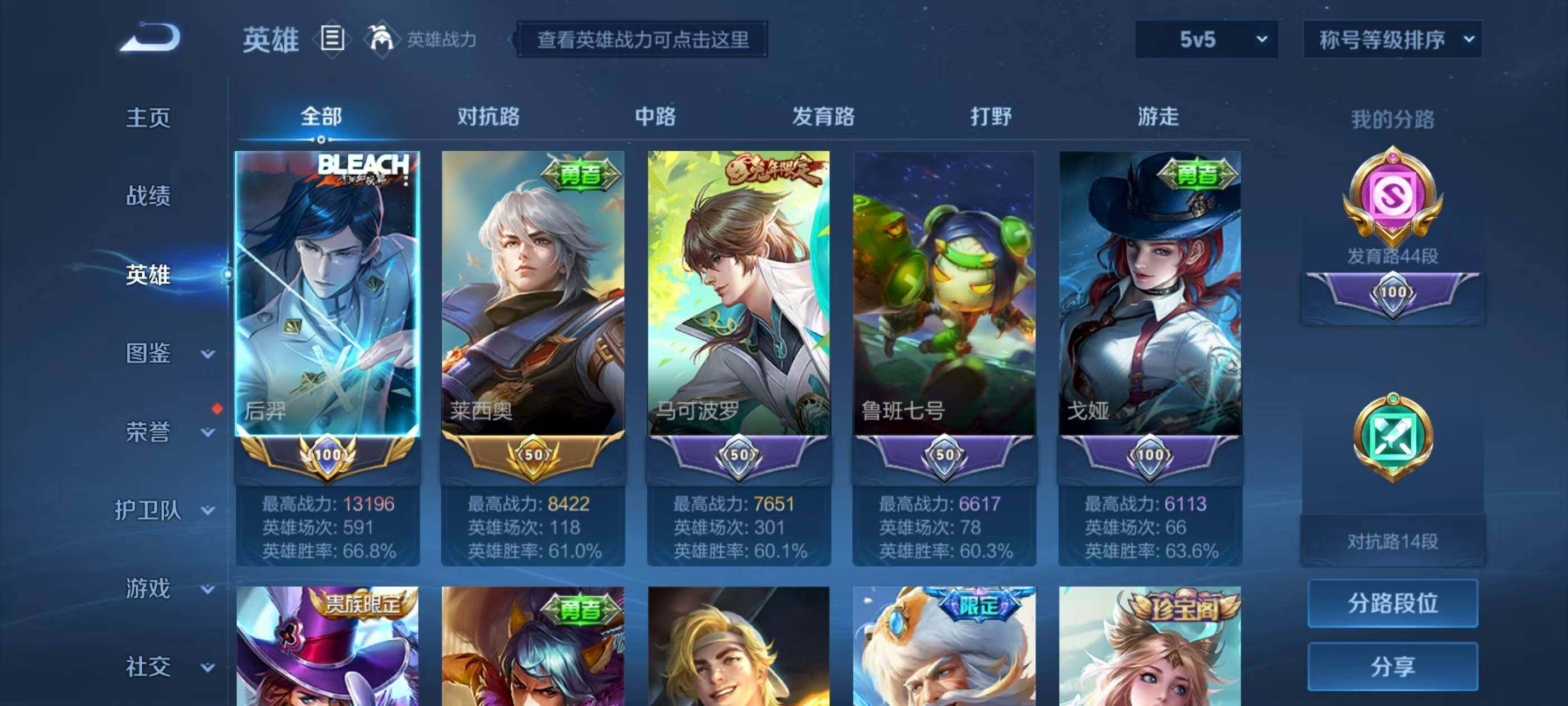 WZXS3201835王者荣耀账号详情图4