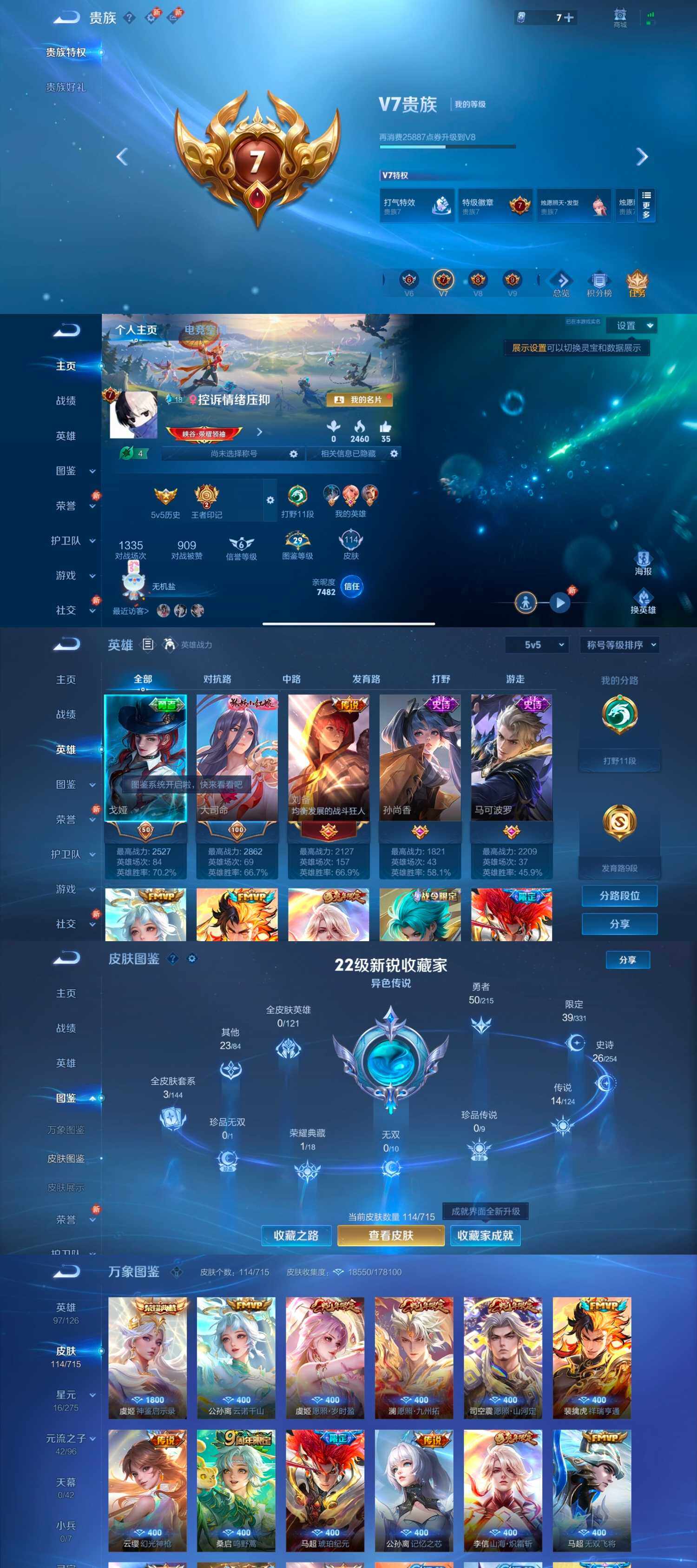 WZYXS3202607王者荣耀账号详情图2 WZYXS3202607王者荣耀账号详情图2