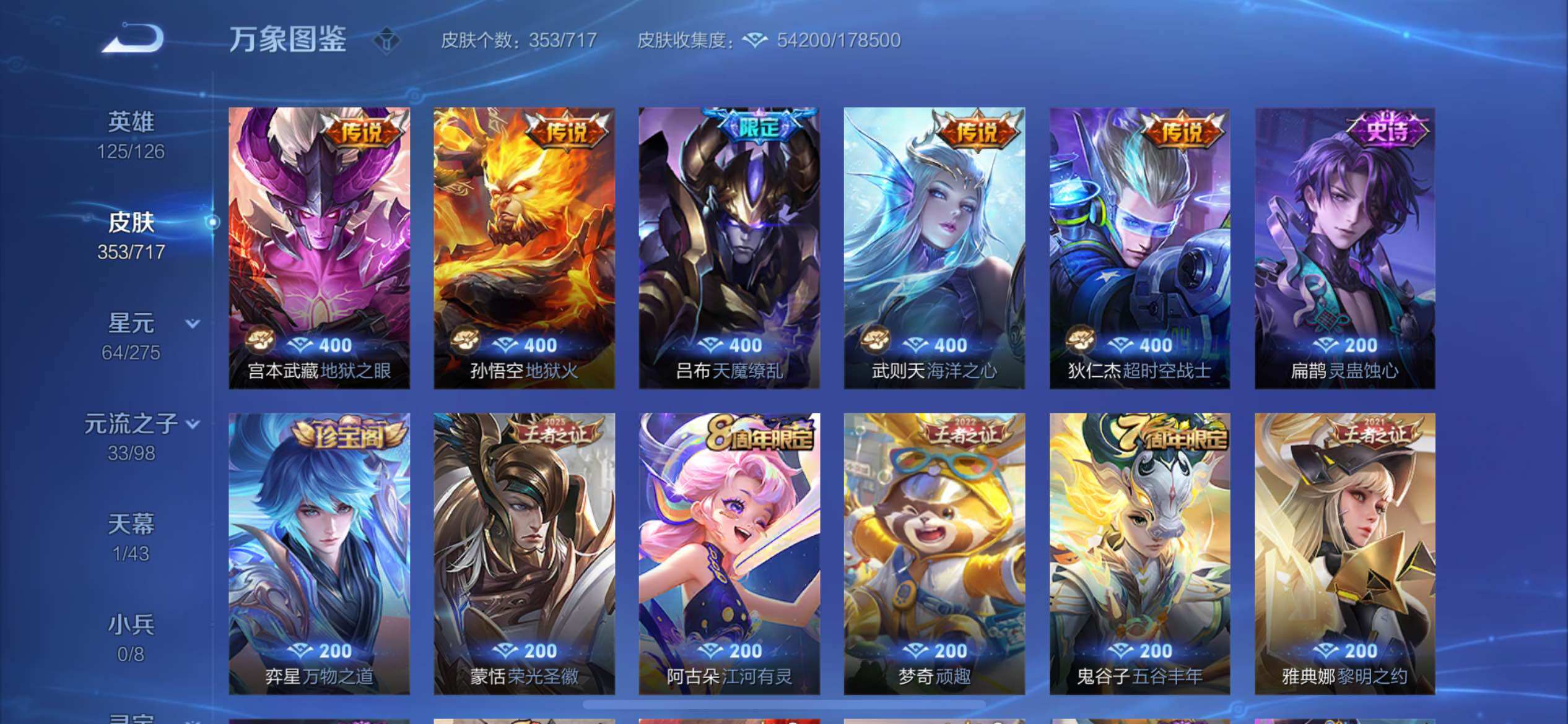 WZYXS3205441王者荣耀账号详情图7