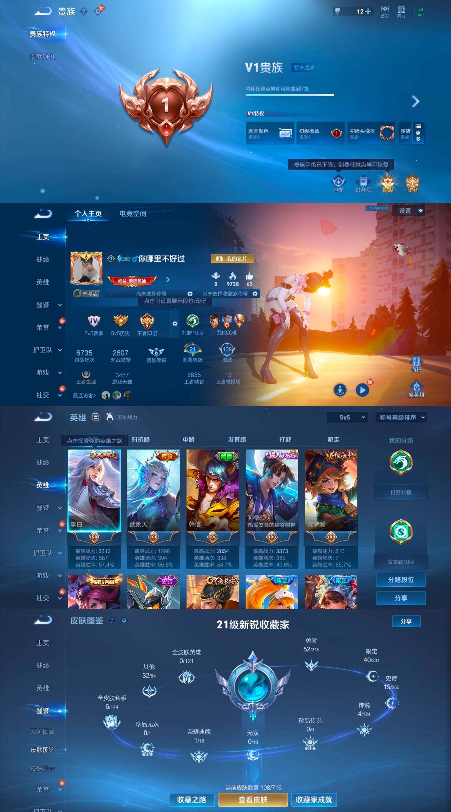 WZYXS3204266王者荣耀账号详情图2 WZYXS3204266王者荣耀账号详情图2