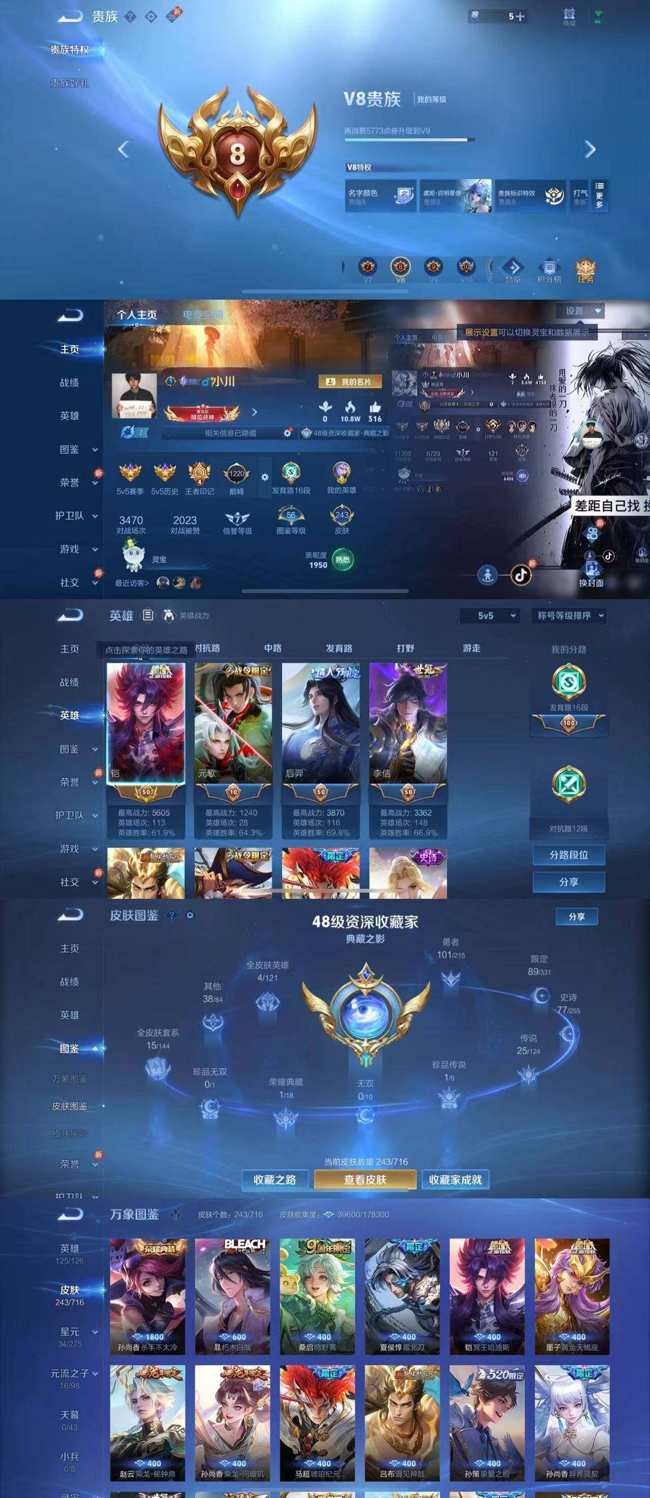 WZYXS3204341王者荣耀账号详情图2 WZYXS3204341王者荣耀账号详情图2
