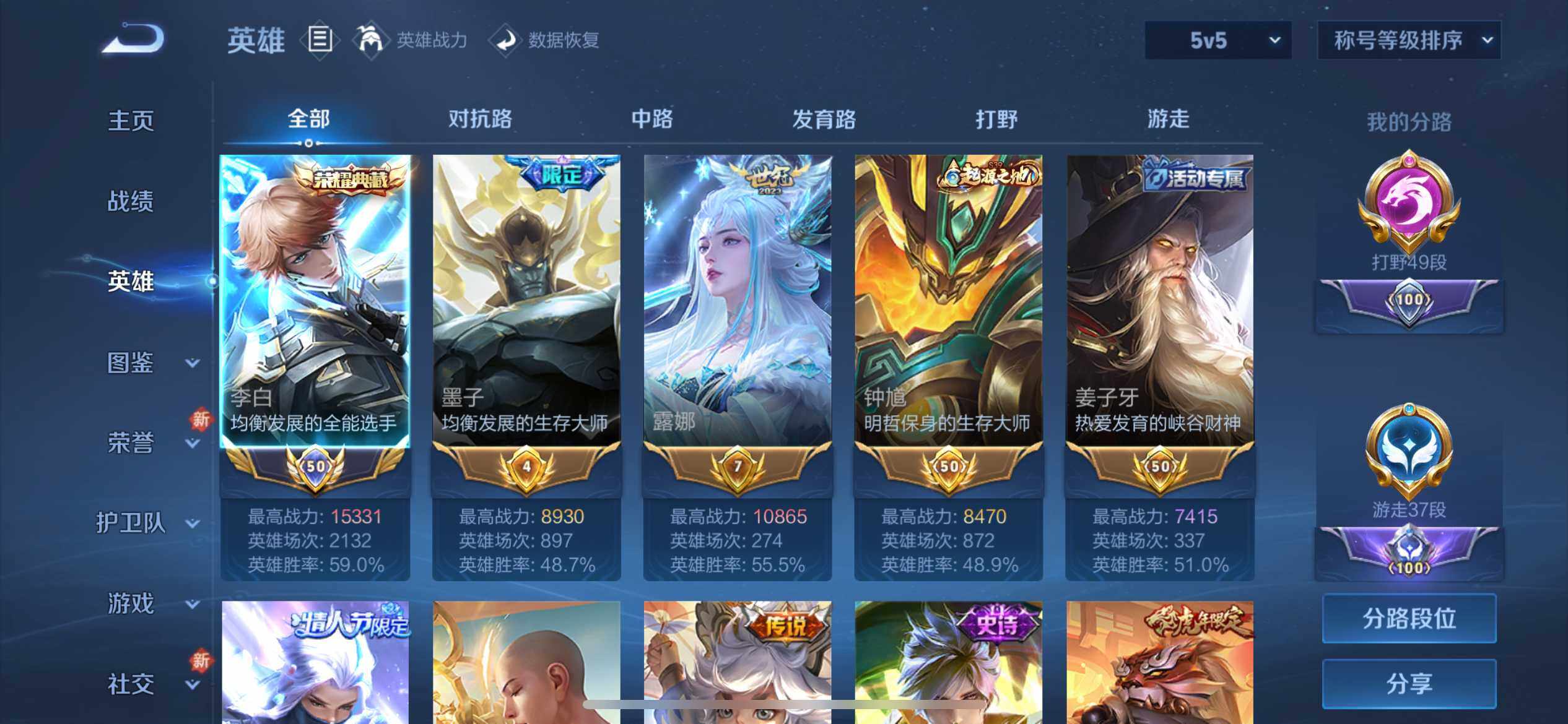 WZYXS3204230王者荣耀账号详情图3