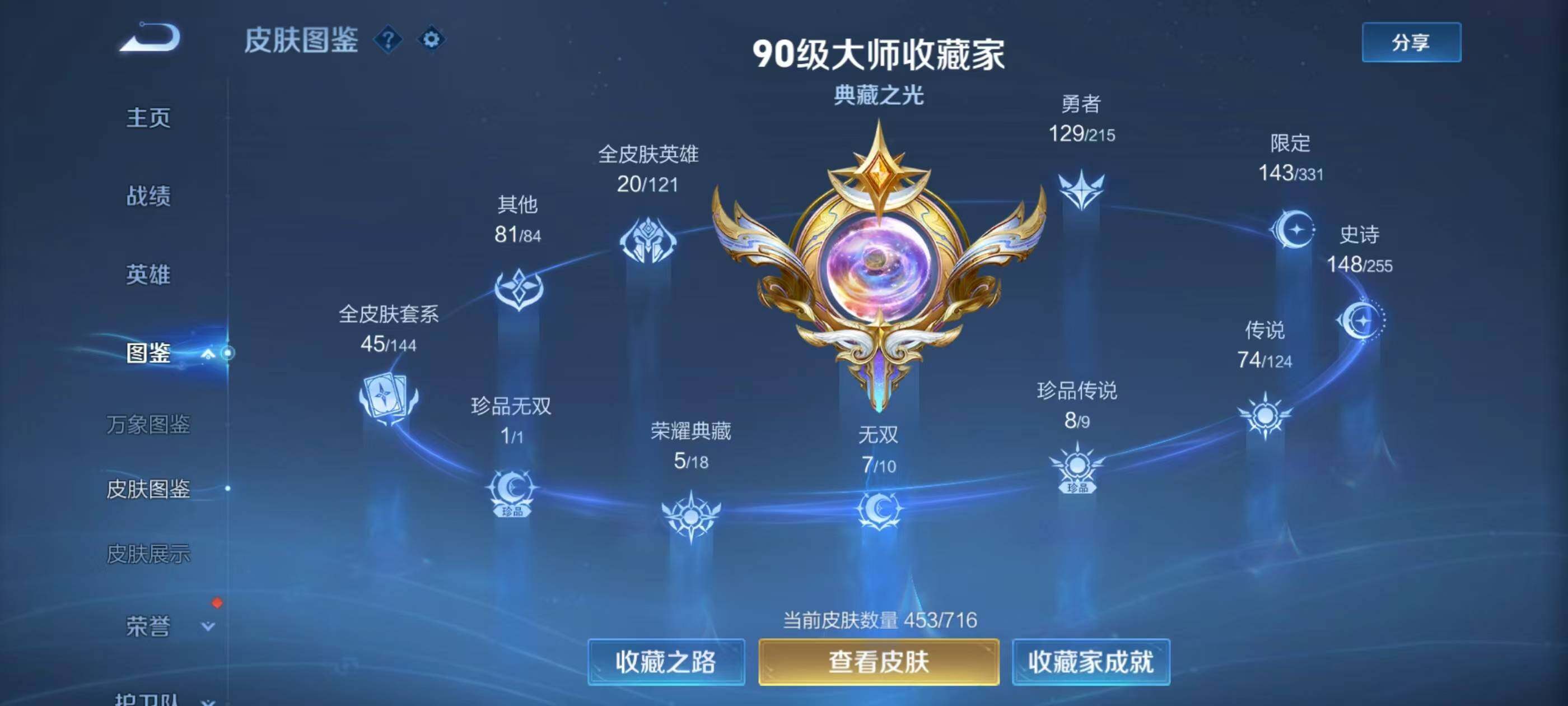 WZXS3204541王者荣耀账号详情图2 WZXS3204541王者荣耀账号详情图2