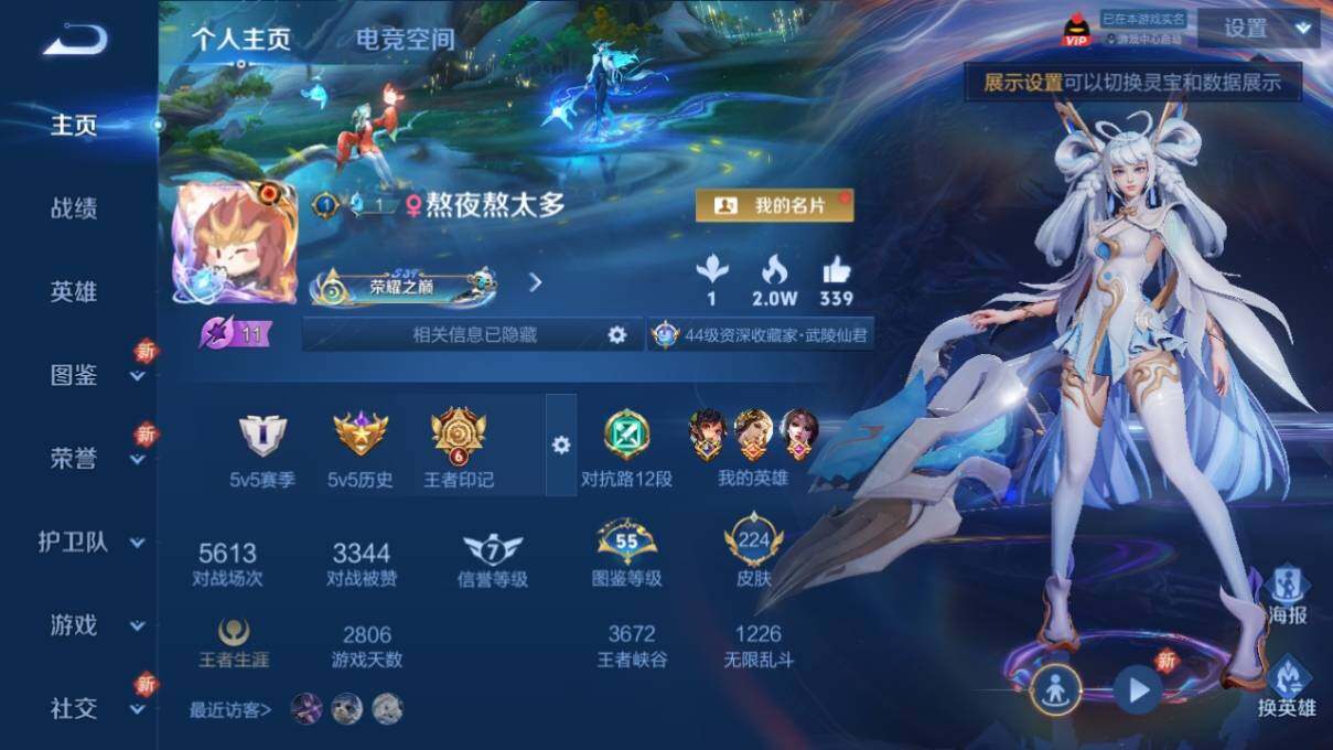WZ033205344王者荣耀账号详情图8 WZ033205344王者荣耀账号详情图8
