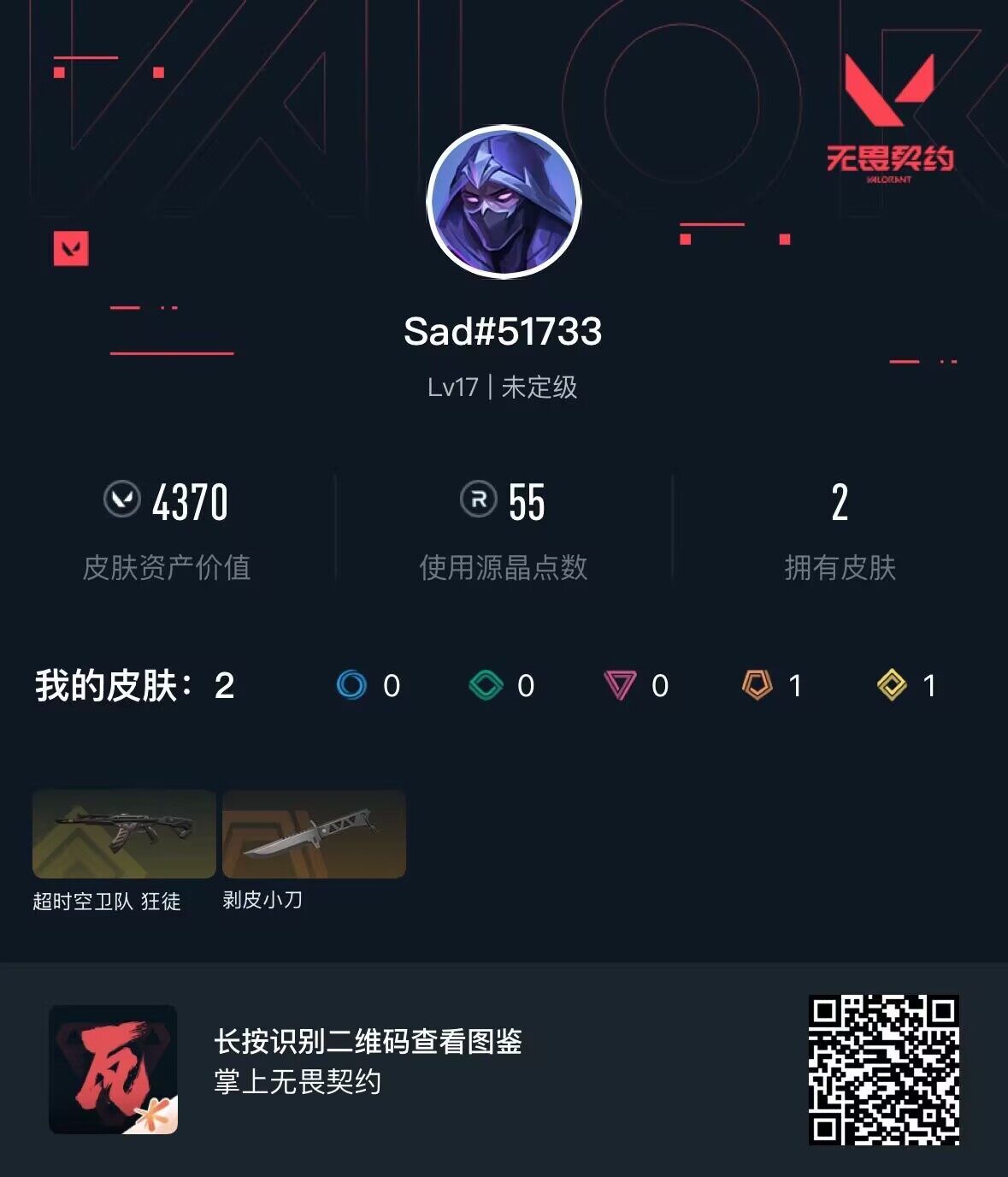 WWQEY38314无畏契约账号详情图3