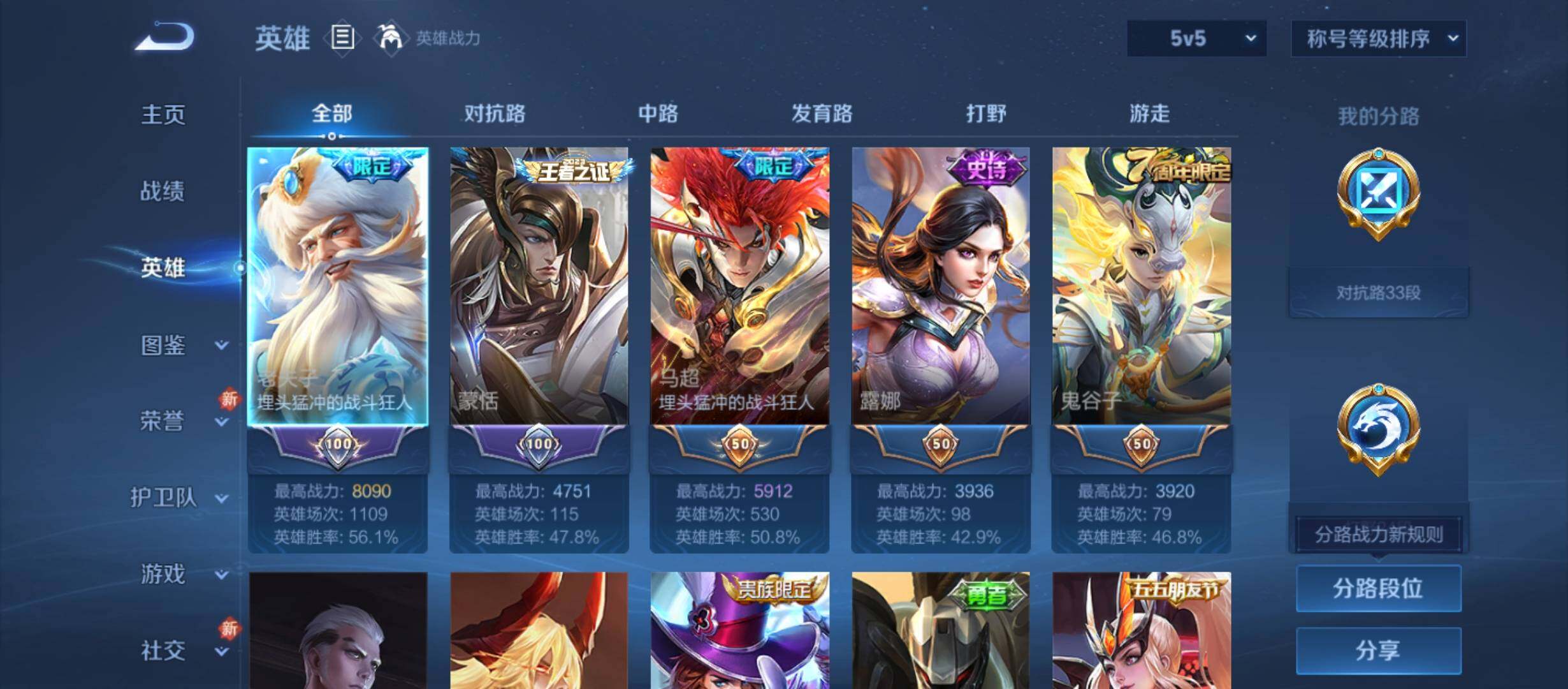 WZYXS3207837王者荣耀账号详情图3