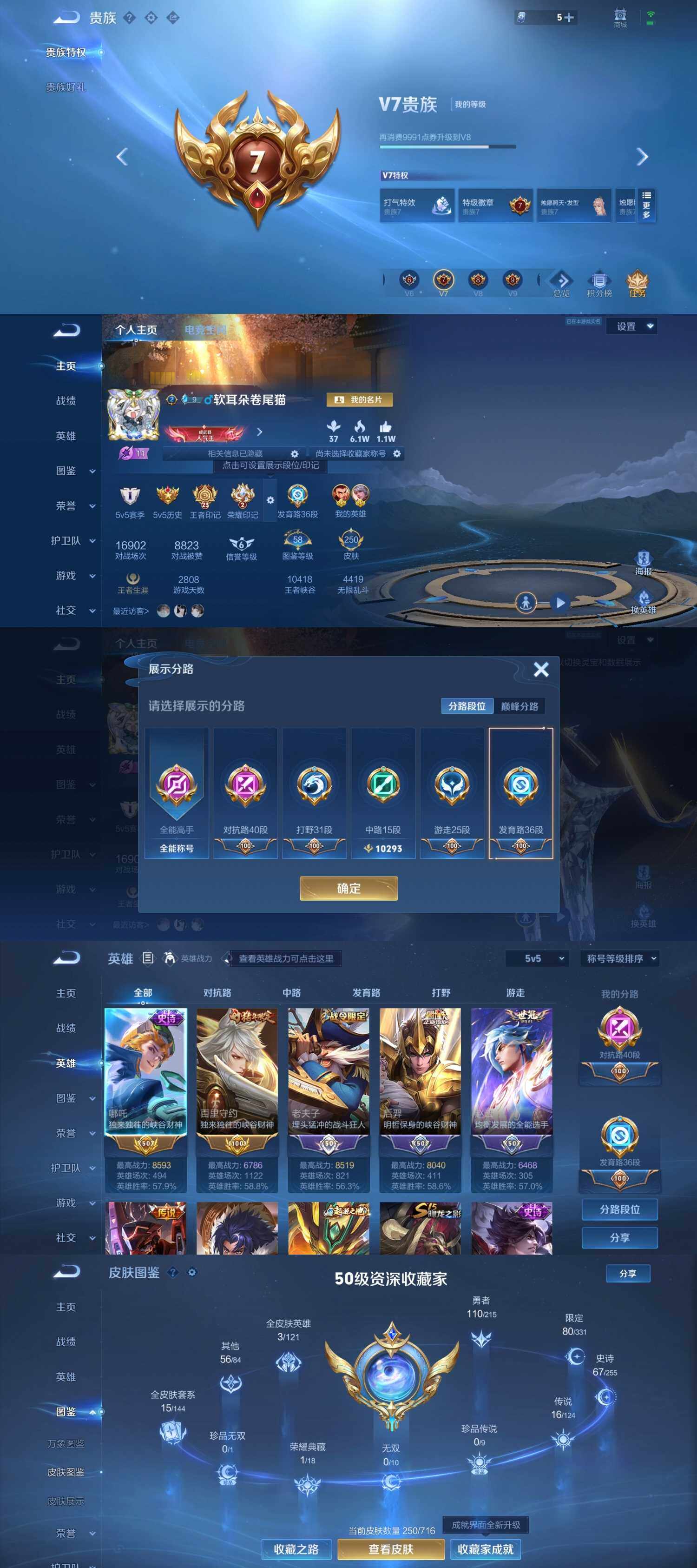 WZYXS3205176王者荣耀账号详情图2 WZYXS3205176王者荣耀账号详情图2