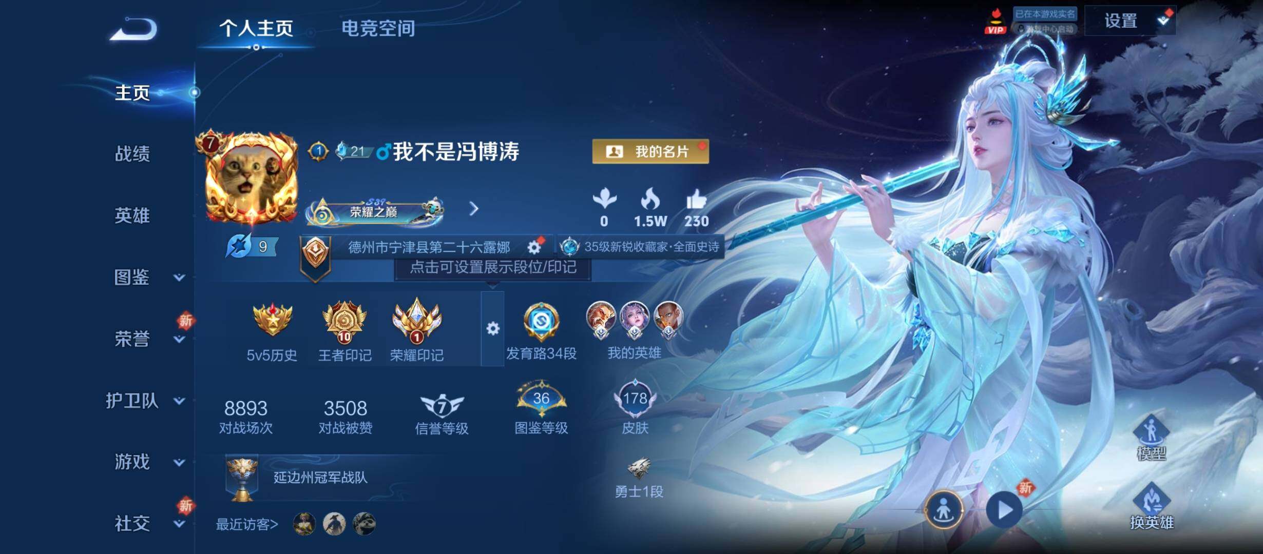 WZYXS3207491王者荣耀账号详情图2