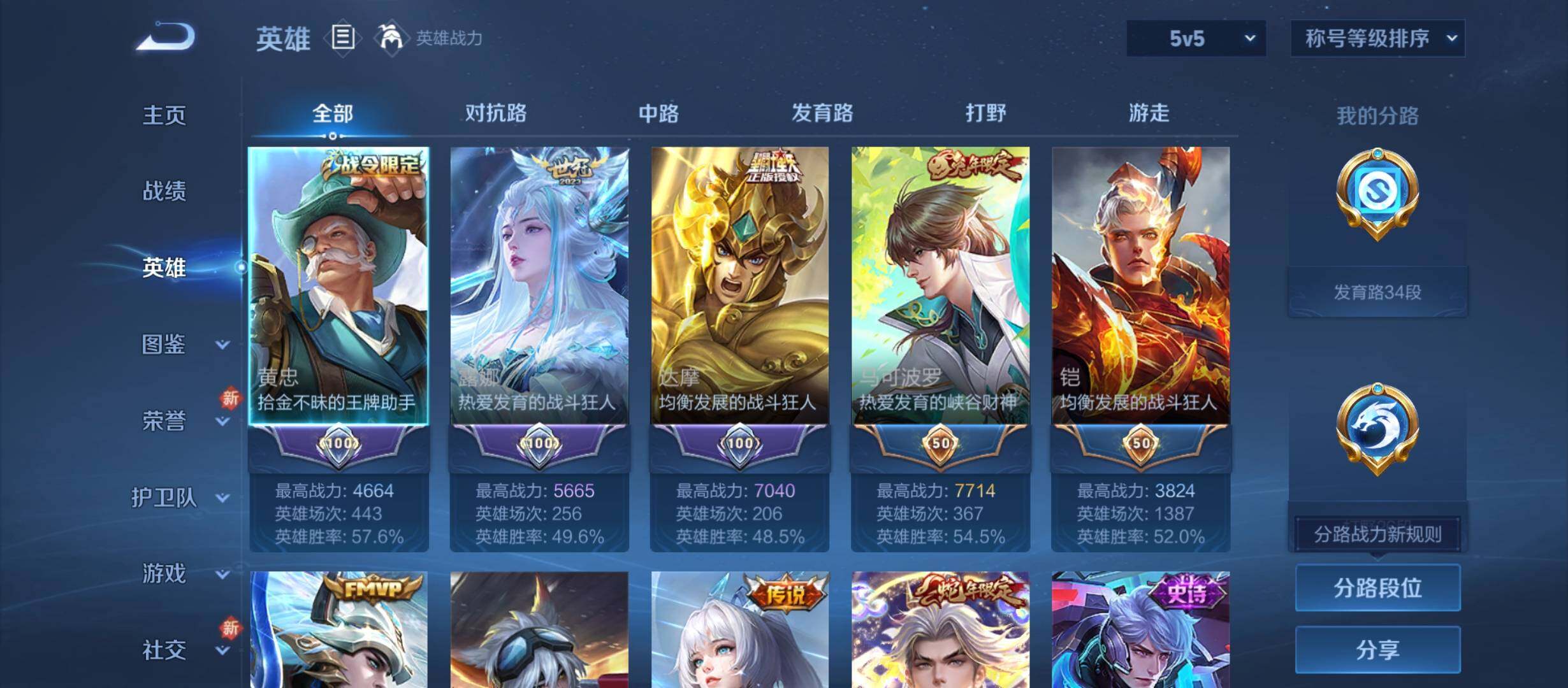 WZYXS3207491王者荣耀账号详情图3
